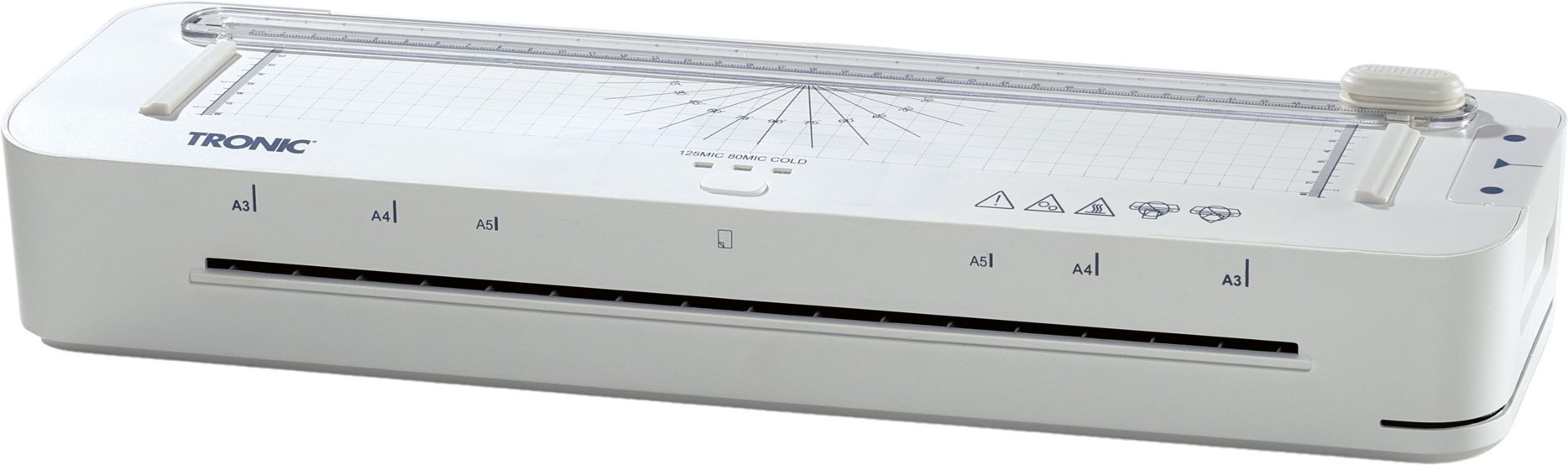 TRONIC® Laminiergerät, zum Heiß- und Kaltlaminieren (Weiß/Grau)""