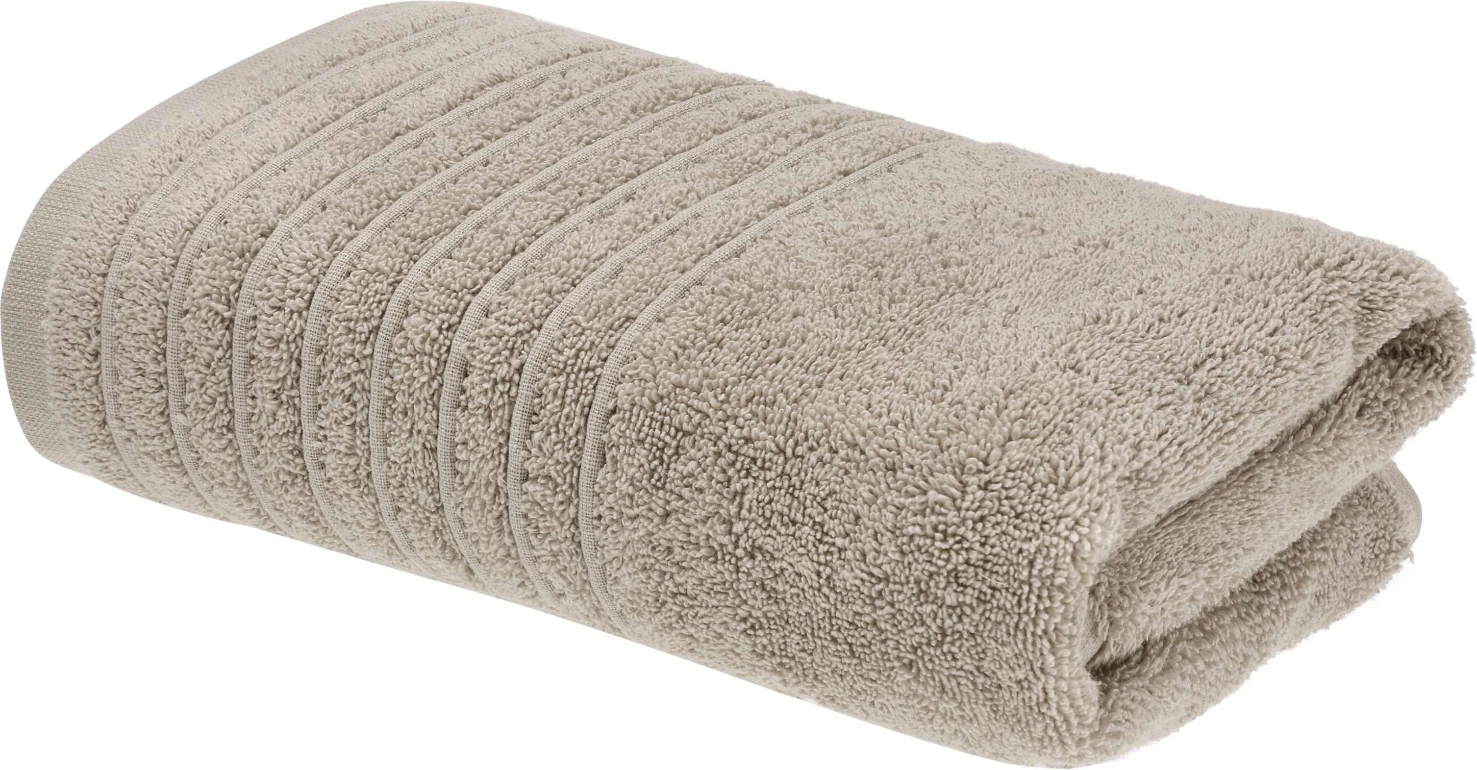 Handtuch 50 x 100 cm, 2 Stück (Beige)