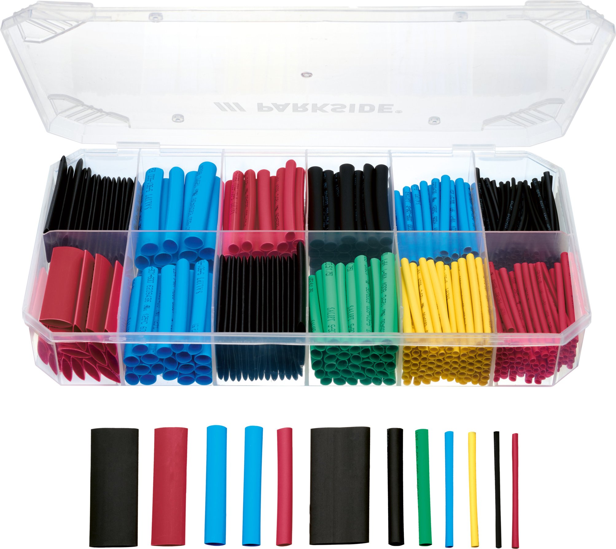 PARKSIDE® Schrumpfschlauch-Sortiment (Schrumpfschlauch-Set 450 tlg.)