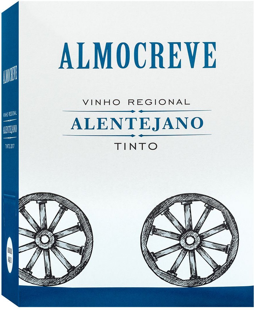 Almocreve Alentejano Vinho Regional 3-l-Bag-in-Box trocken vegan, Rotwein 2023
