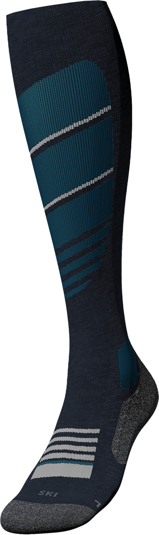 CRIVIT Jungen Funktionsstrümpfe (31-32, blau/türkis/grau)