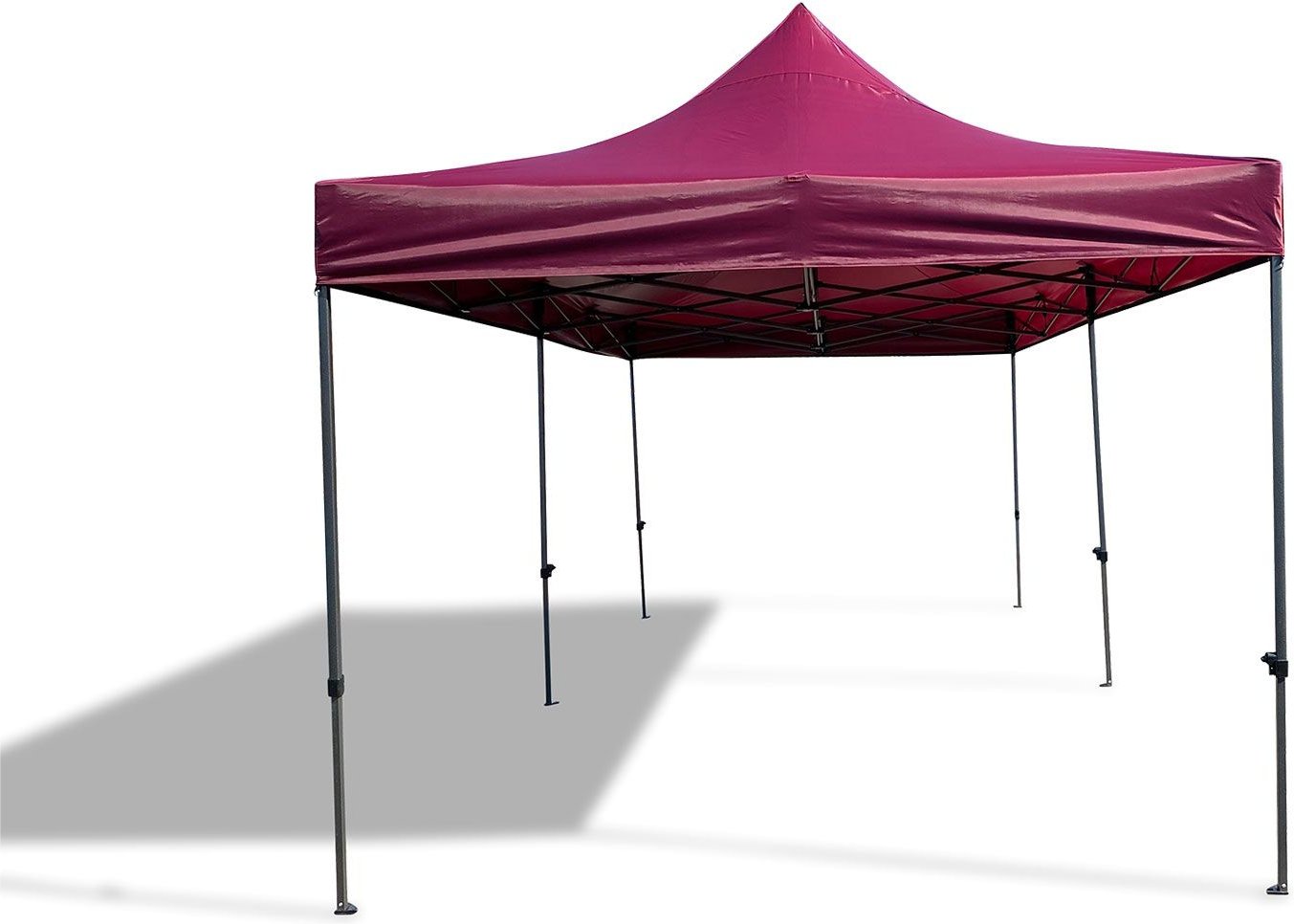 Grasekamp Faltpavillon Premium Line (3x6m, Bordeaux)