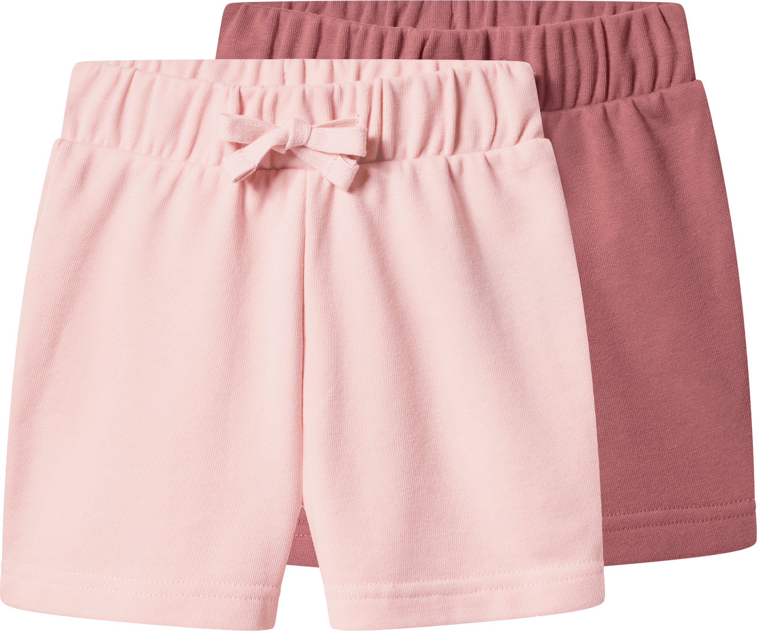 lupilu® Kleinkinder Sweatshorts, 2 Stück (rosa/rose, 110/116)