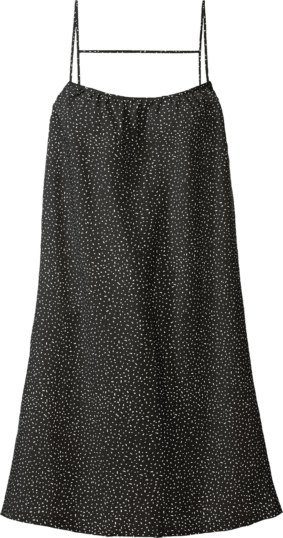 Thumbnail - esmara® Damen Spaghetti-Kleid kurz (XS (32/34), schwarz/gepunktet)