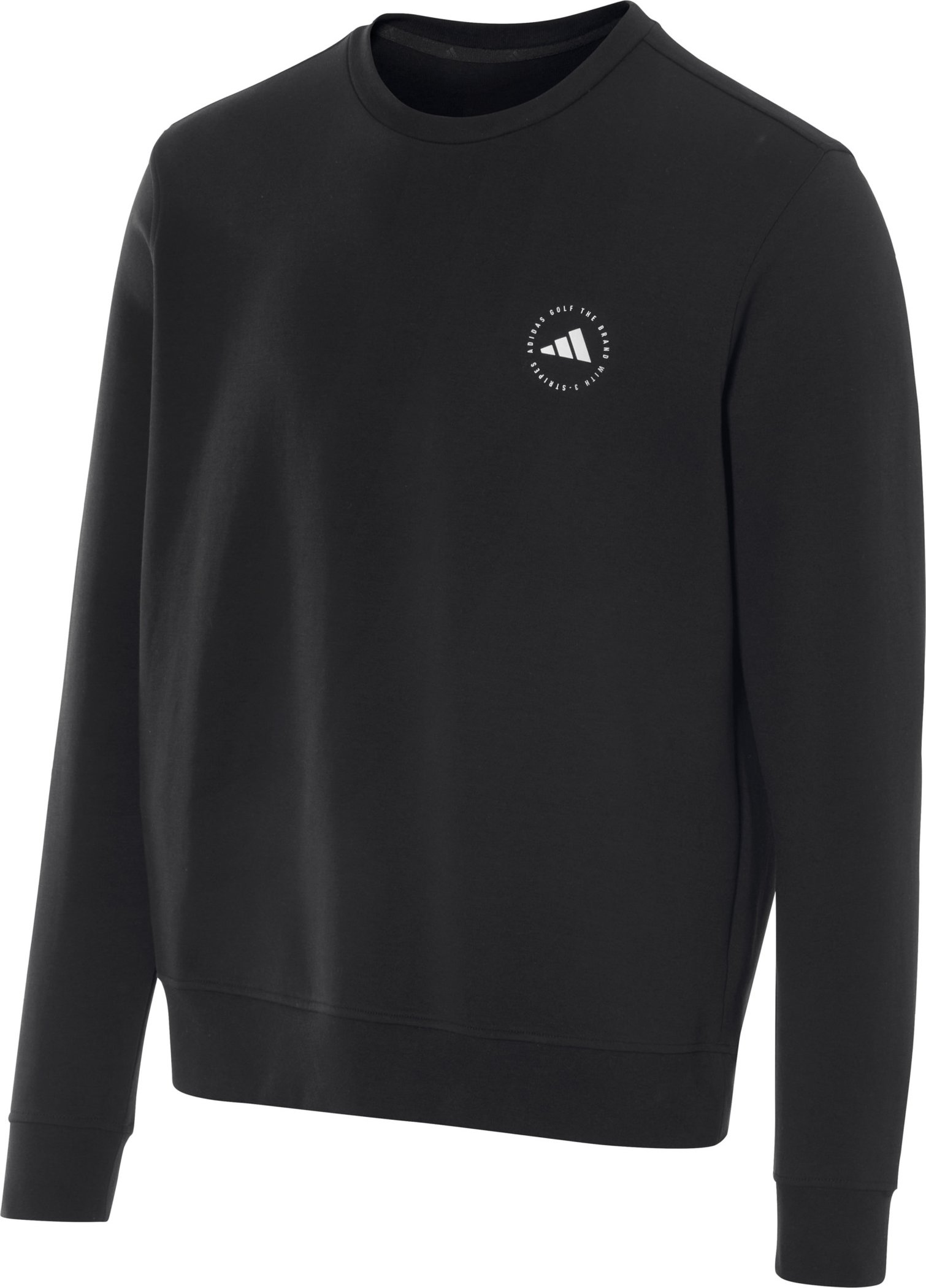 adidas Herren Sweatshirt Core Crew (Schwarz, L)
