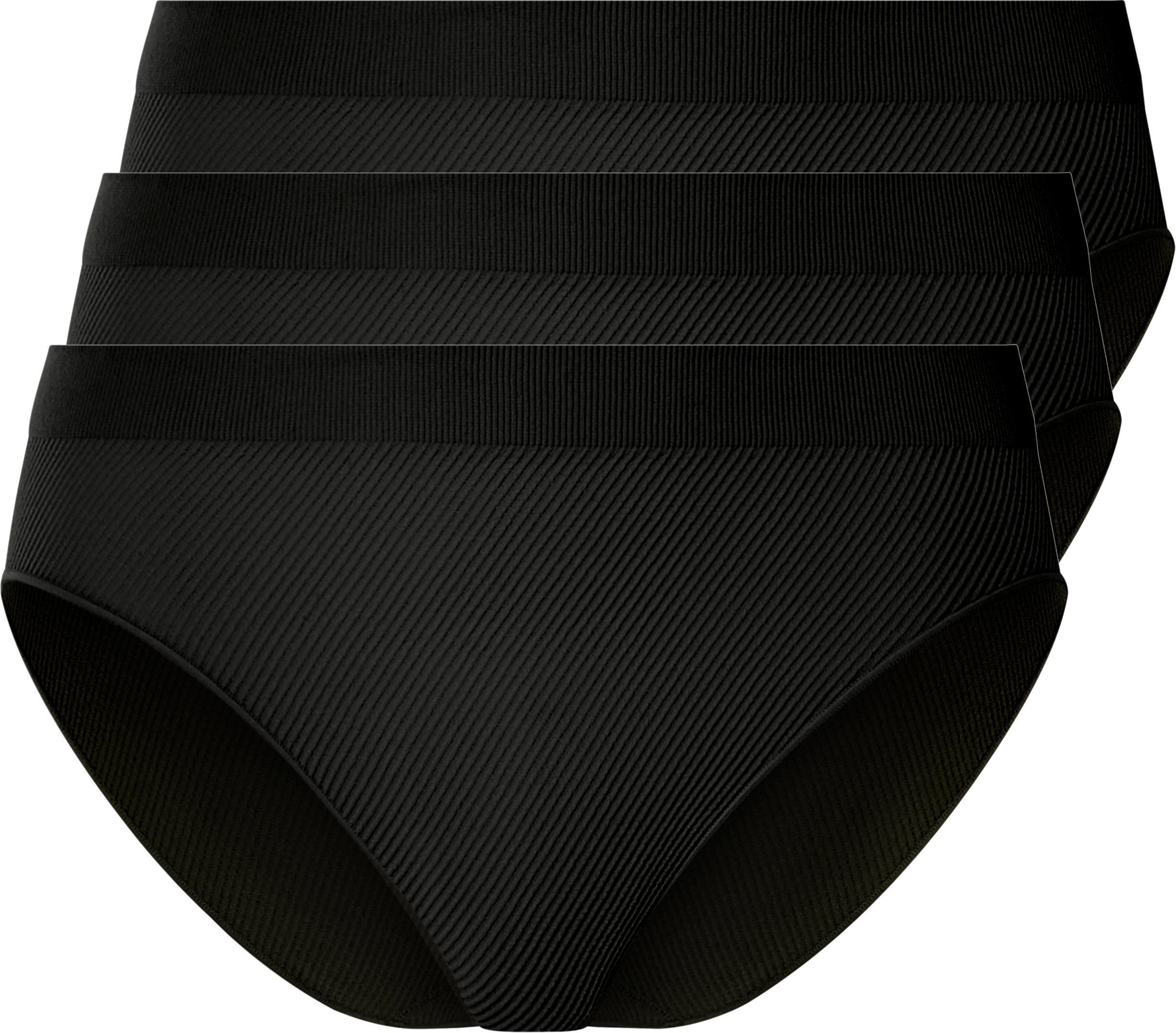 esmara® Damen Slip 3-Teilig (Schwarz, S(36/38))