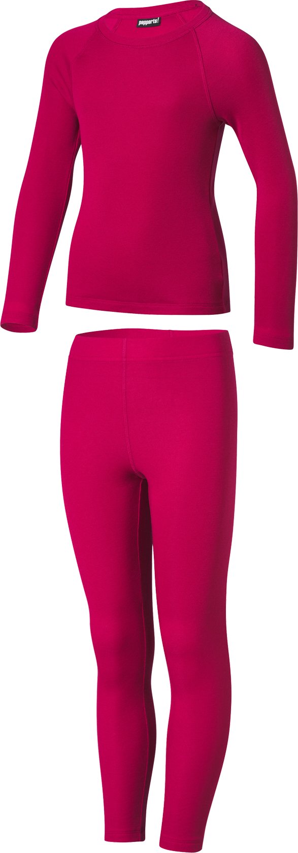 CRIVIT Kinder Mädchen Thermo-Funktionsunterwäsche, 2-teilig (Pink, 158/164)