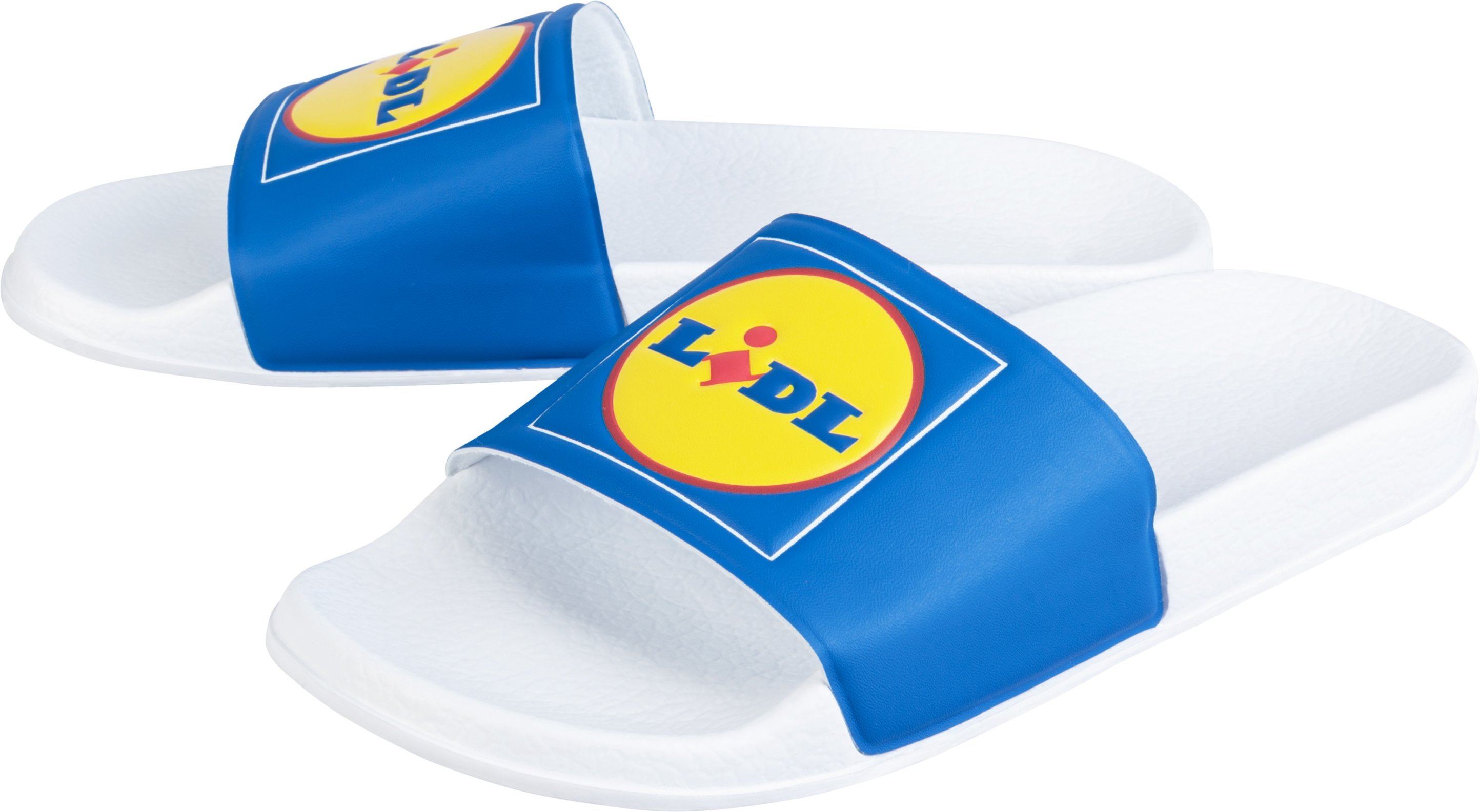 Thumbnail - Herren Badepantolette Lidl (Weiß, 43)