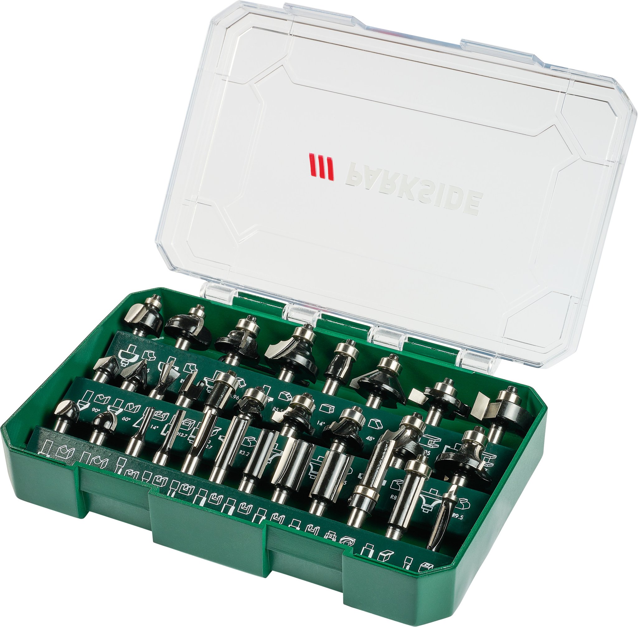 PARKSIDE® Fräserbit-Set »PFB 30 A1«