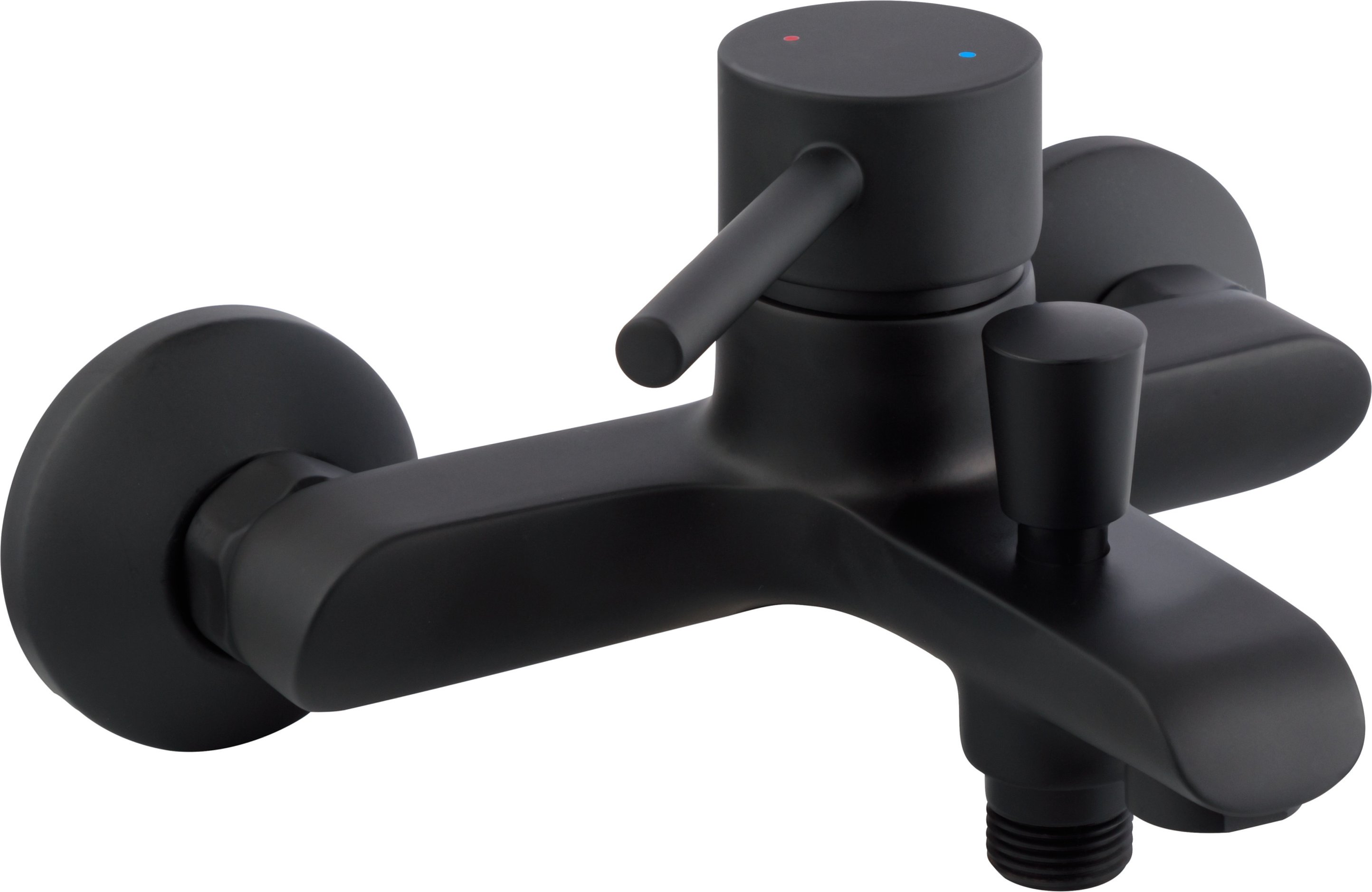 LIVARNO® Duscharmatur/ Badewannenarmatur (Badewannenarmatur schwarz)