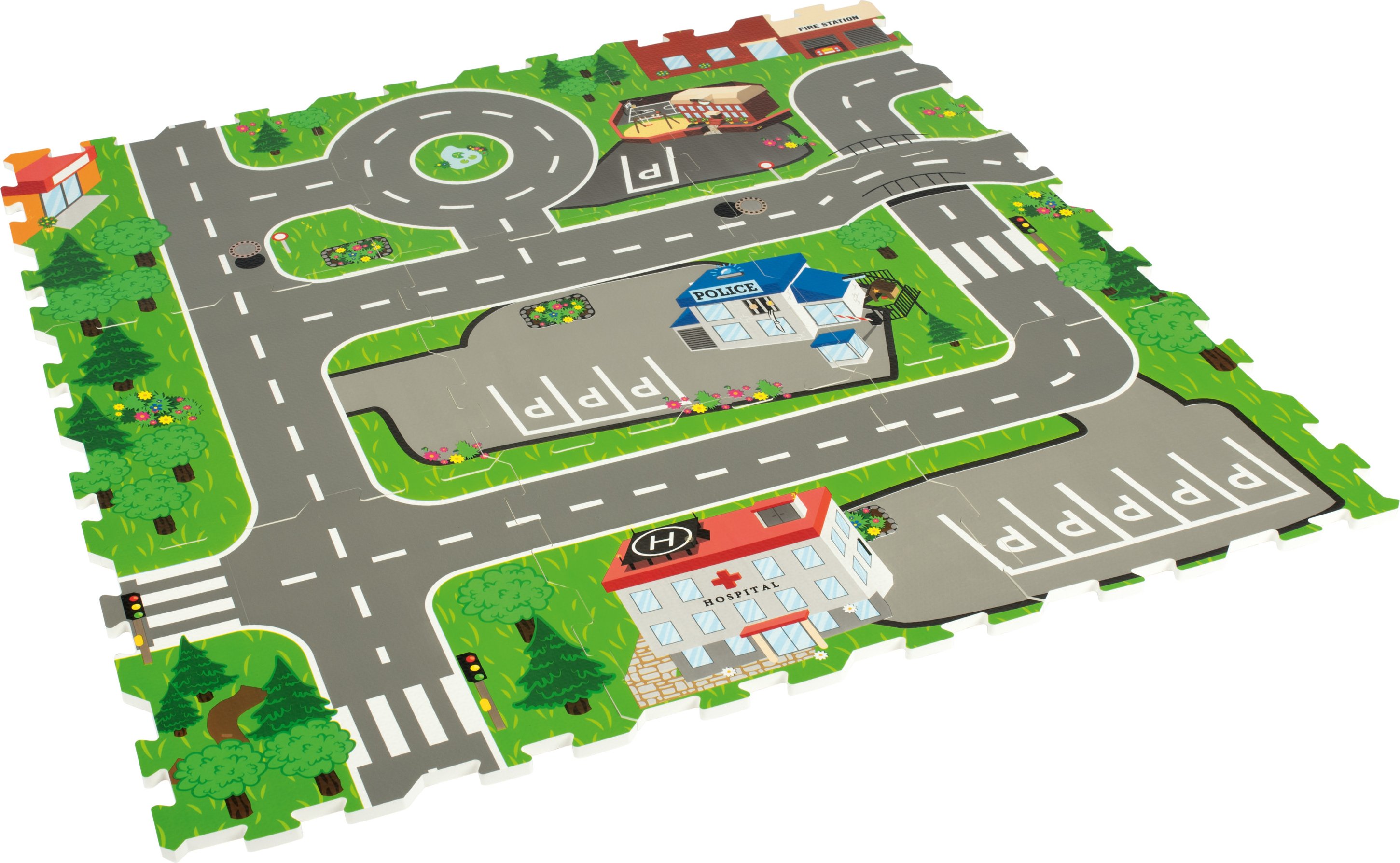 Thumbnail - Playtive Puzzle Matten (Straße)