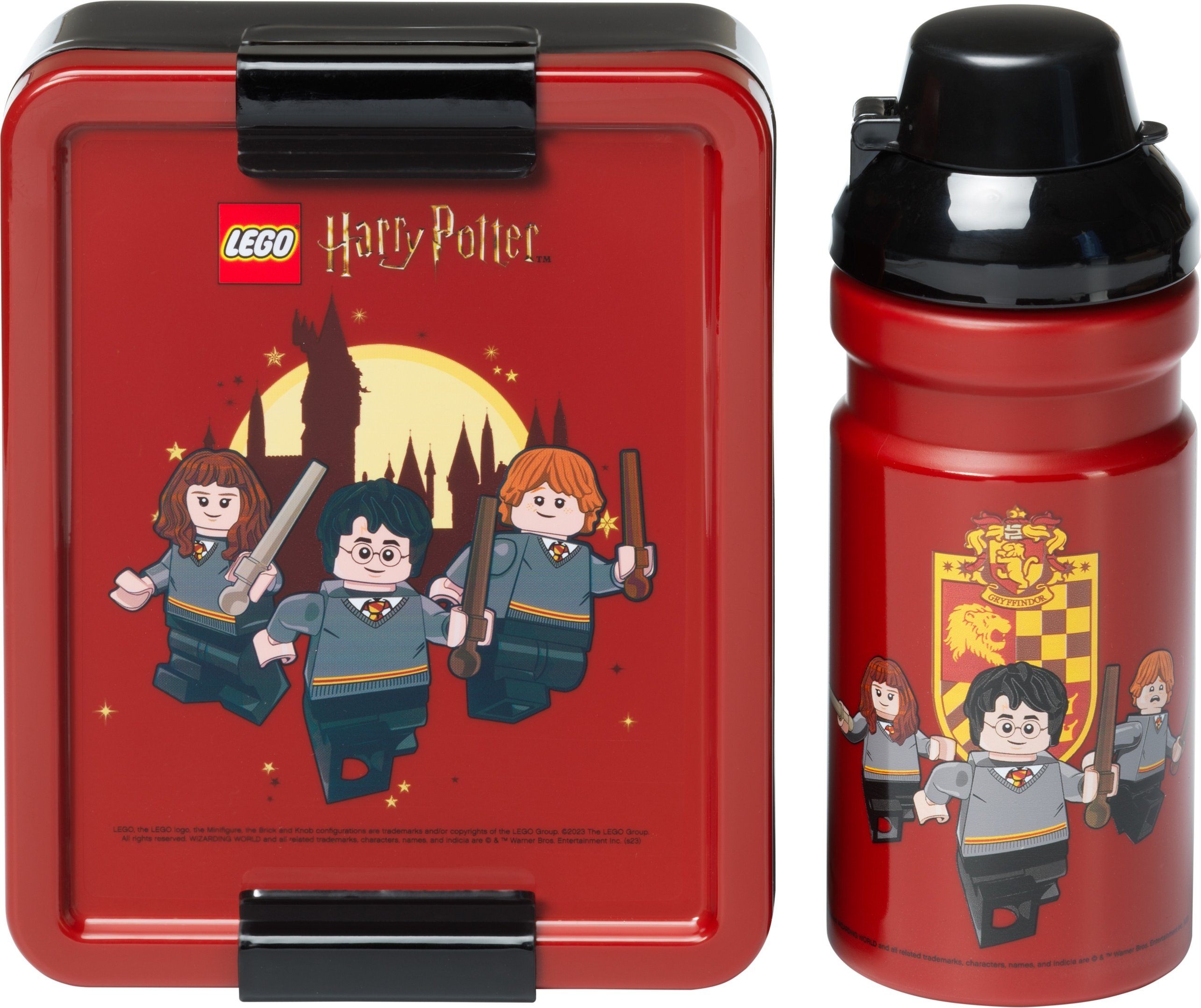 LEGO Lunch Set (Flasche + Box) (Harry Potter Gryffindor)