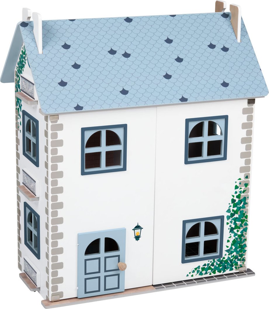 Playtive Holz Puppenhaus (Blau)