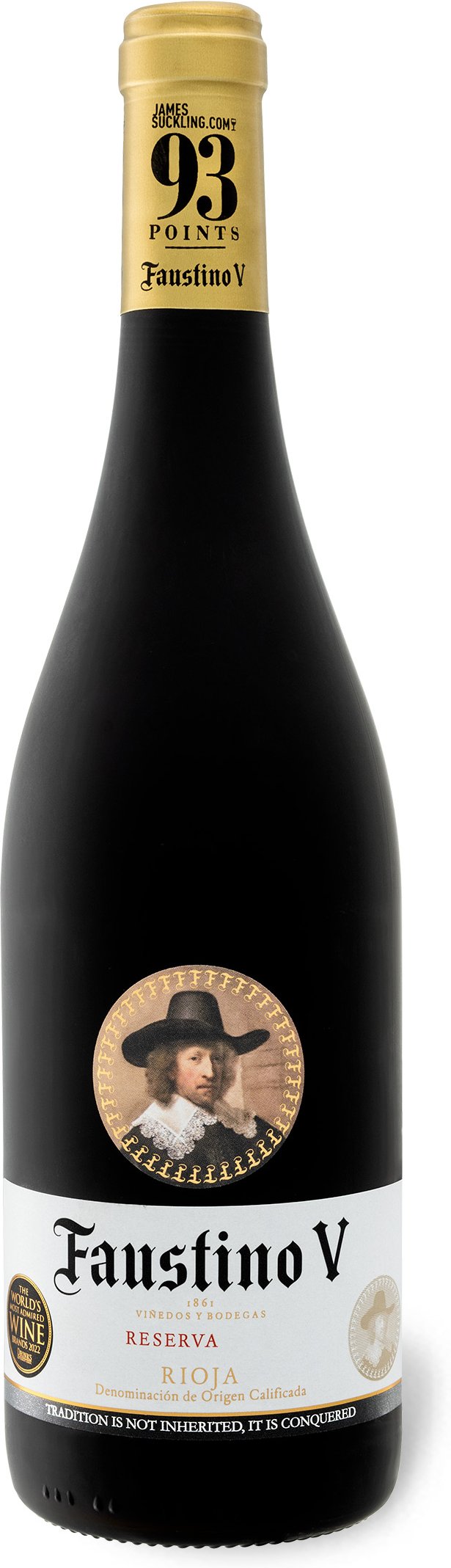 Faustino V Reserva Rioja DOCA trocken, Rotwein 2018