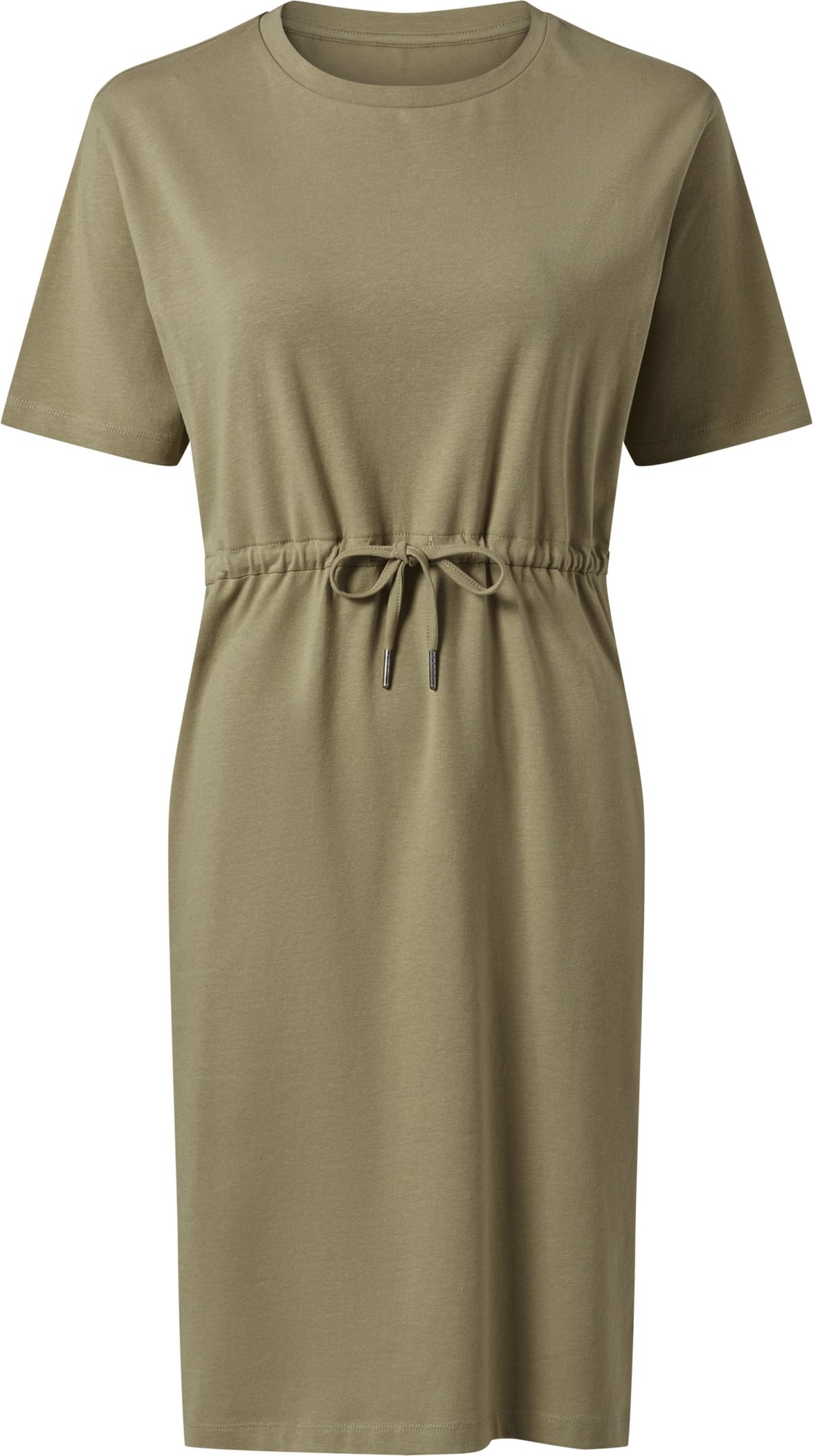 Thumbnail - esmara® Damen Kleid, überschnittene Schultern (khaki, XS(32/34))