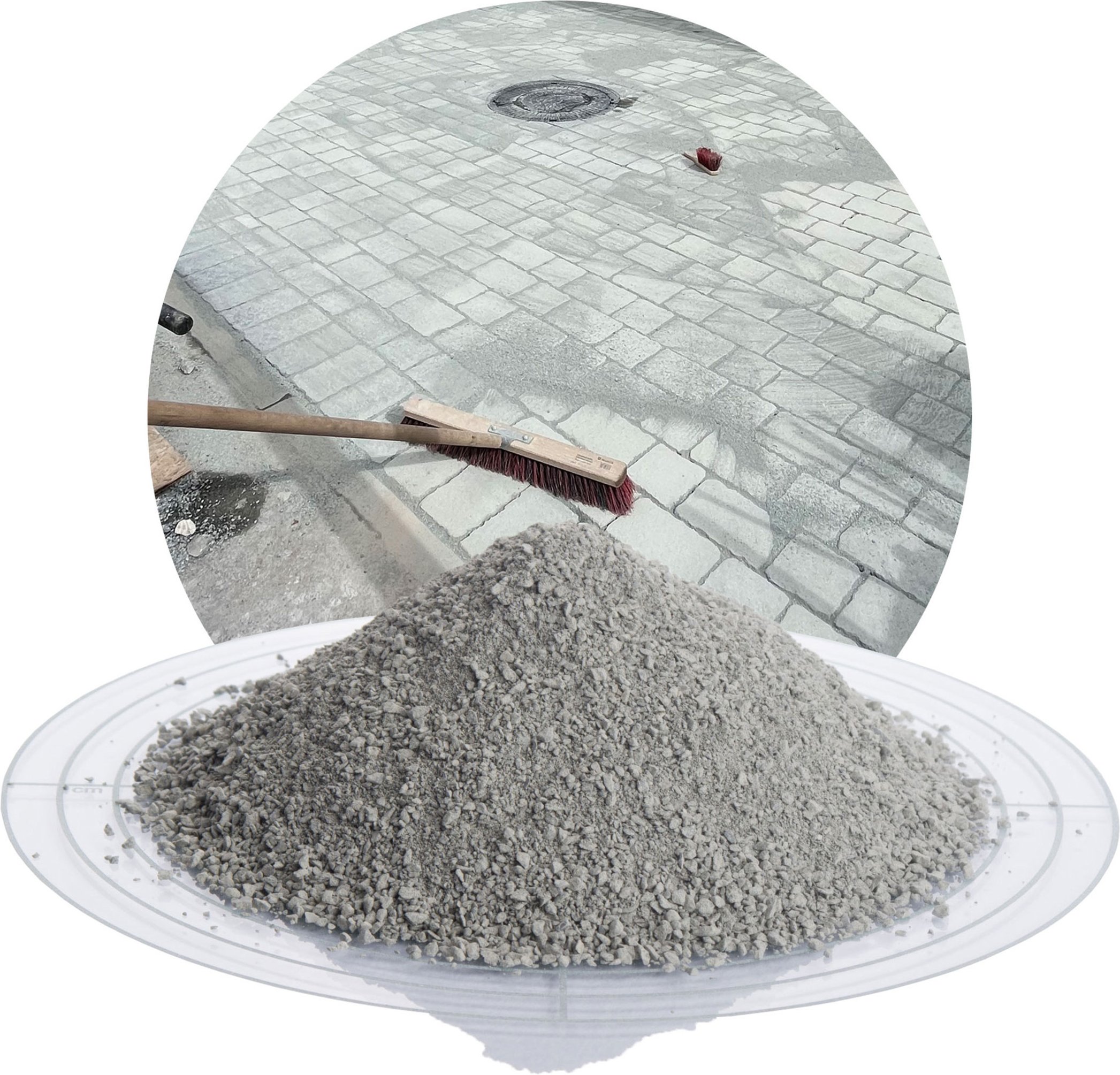 Schicker Mineral Diabas Fugensand (0-2 mm, 25 kg, Grau)