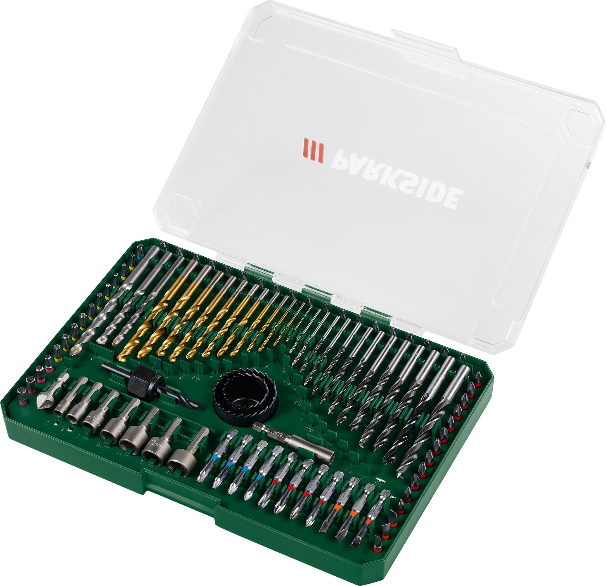 PARKSIDE® Bit-/Bohrer-/Steckschlüssel-/Lochsägensatz