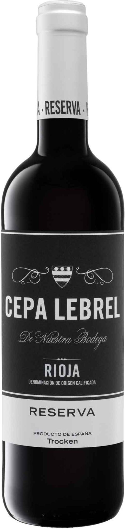 Cepa Lebrel Rioja Reserva DOCa trocken, Rotwein 2019