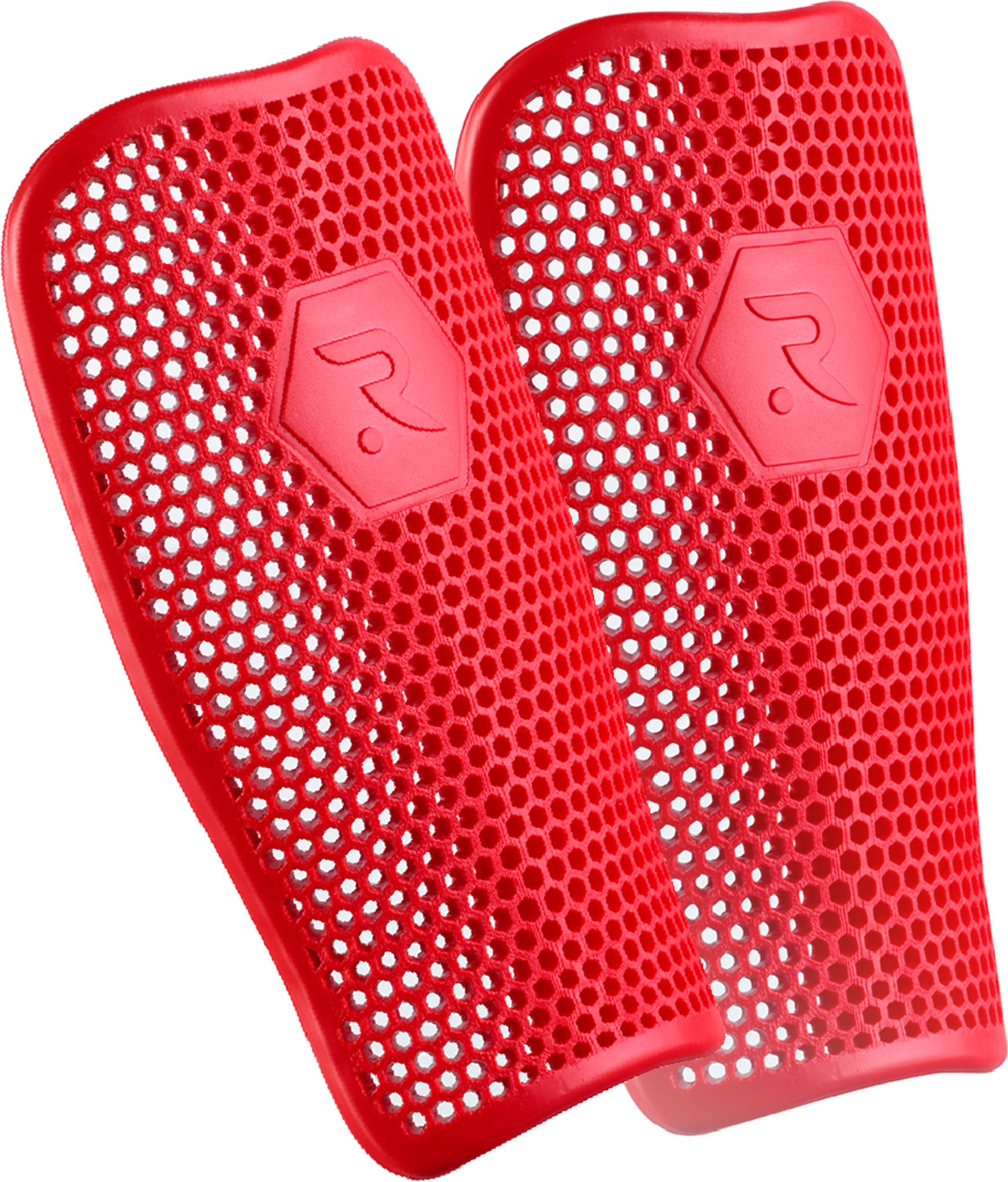 ROCZ Kinder-Fußball-Schienbeinschoner (Rot, M)