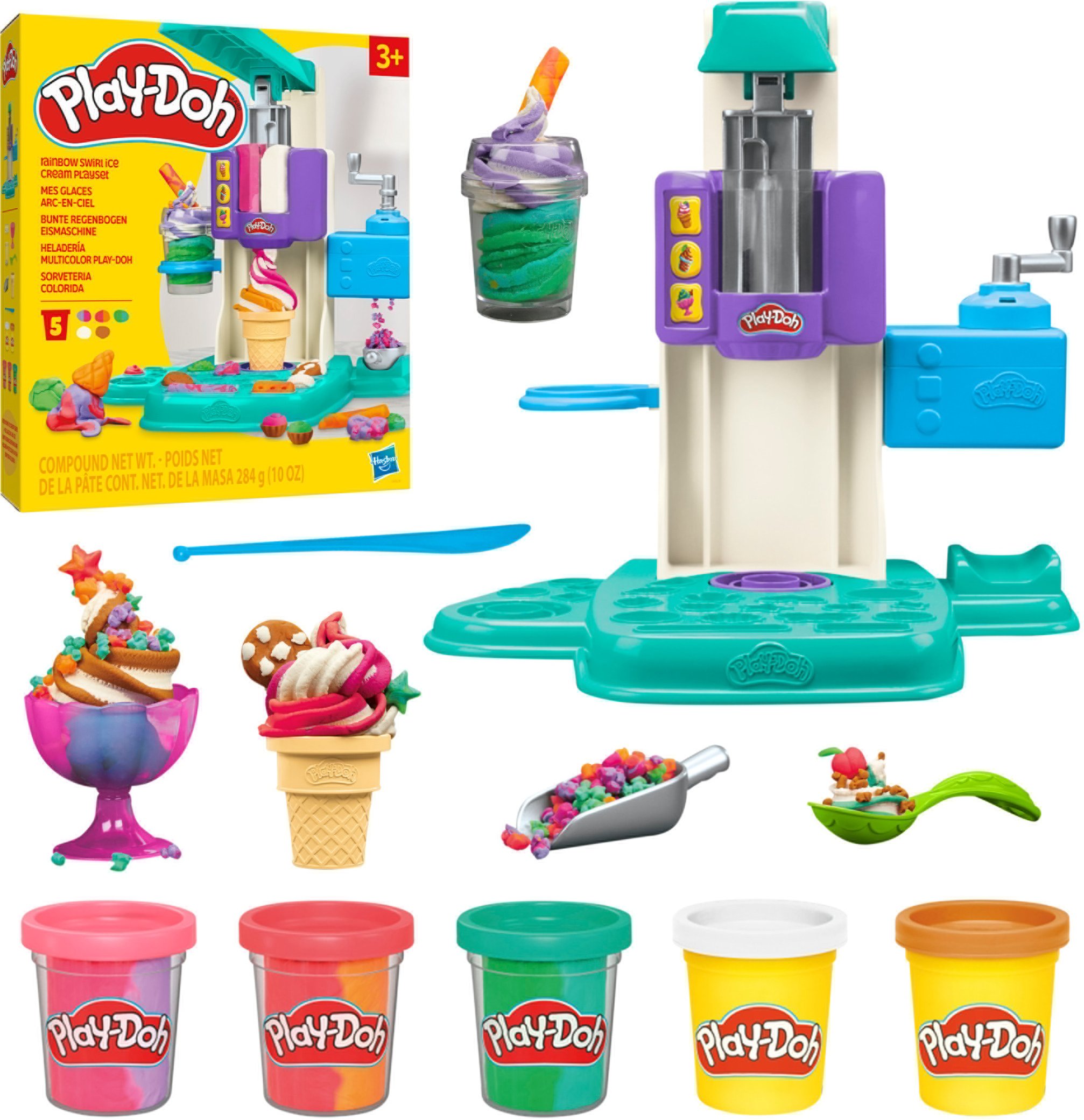 Play Doh Knete Spieleset (Eismaschine)