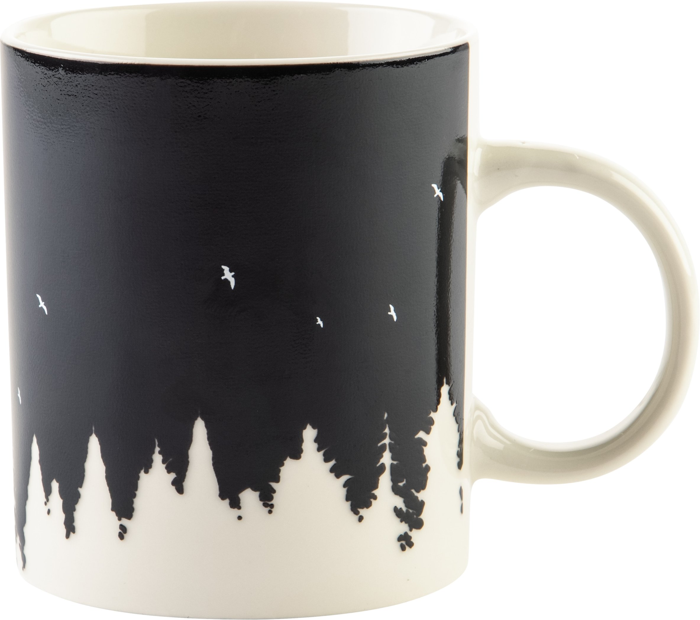 LIVARNO home Becher Porzellan mit Farbwechsel (Polarlichter)