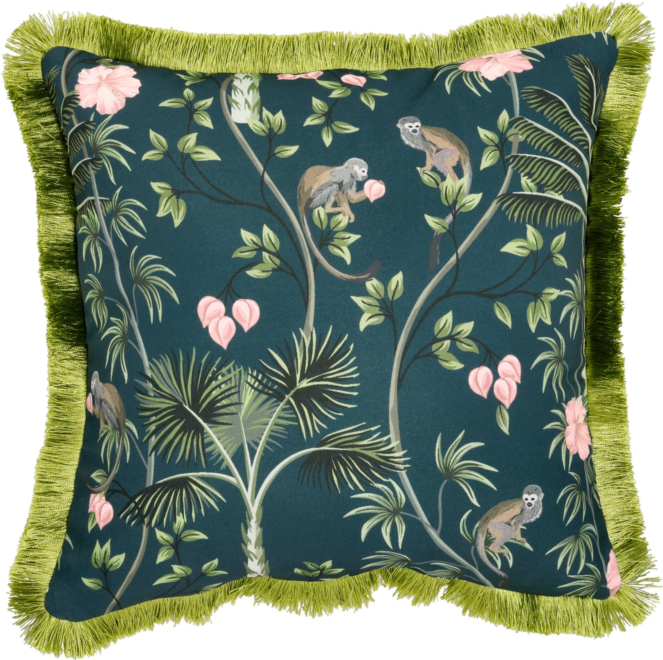 LIVARNO® Dekokissen, 45 x 45 cm (Affen)