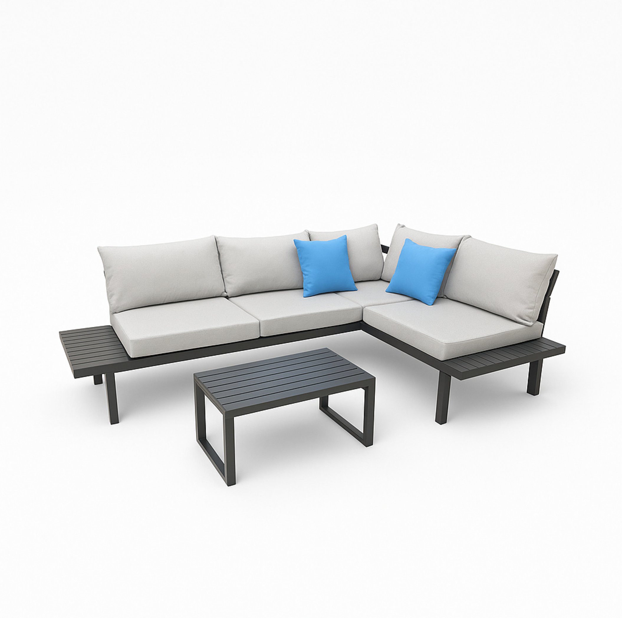 Greemotion Stahl-Lounge-Set »Samoa«, 3-teilig