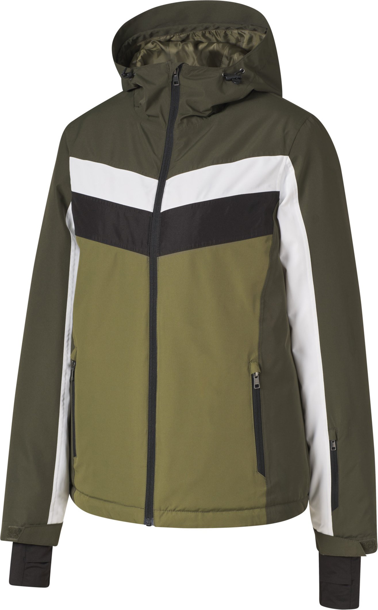 Thumbnail - CRIVIT Damen Skijacke (Khaki, M(40/42))