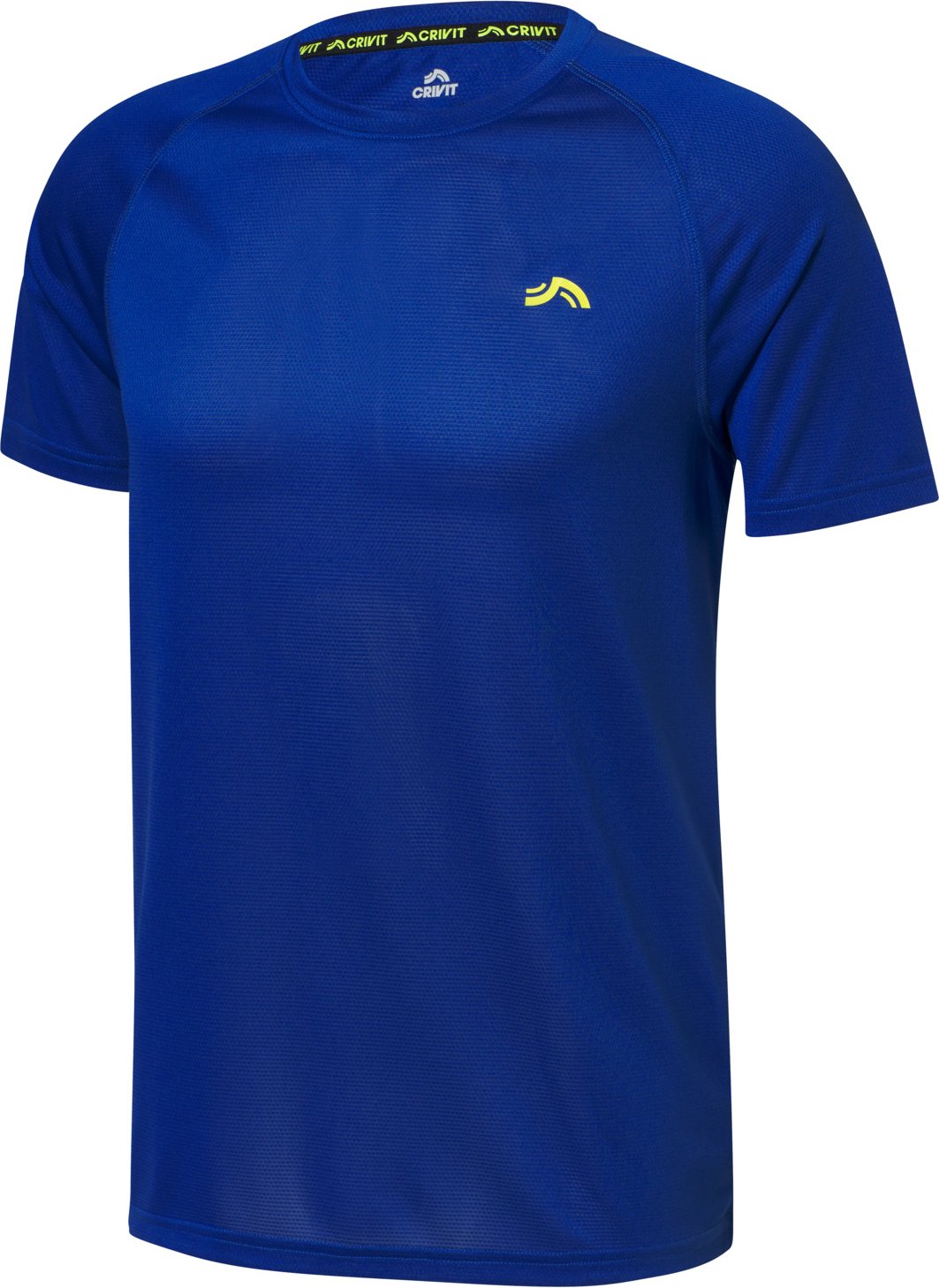 Thumbnail - CRIVIT Herren Funktionsshirt, mit Rundhalsausschnitt (Blau, XL (56/58))