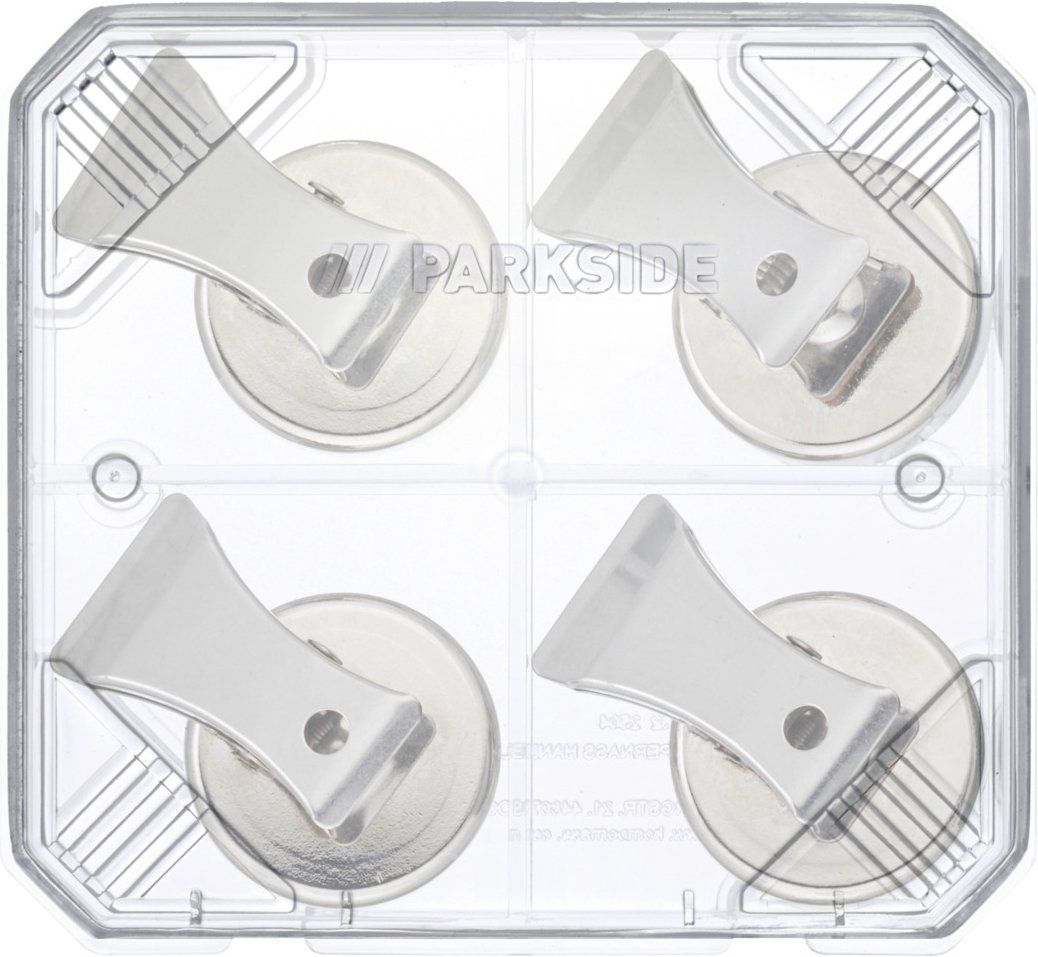 PARKSIDE® Neodym-Magnetsortiment (Magnet Halter mit Clip)