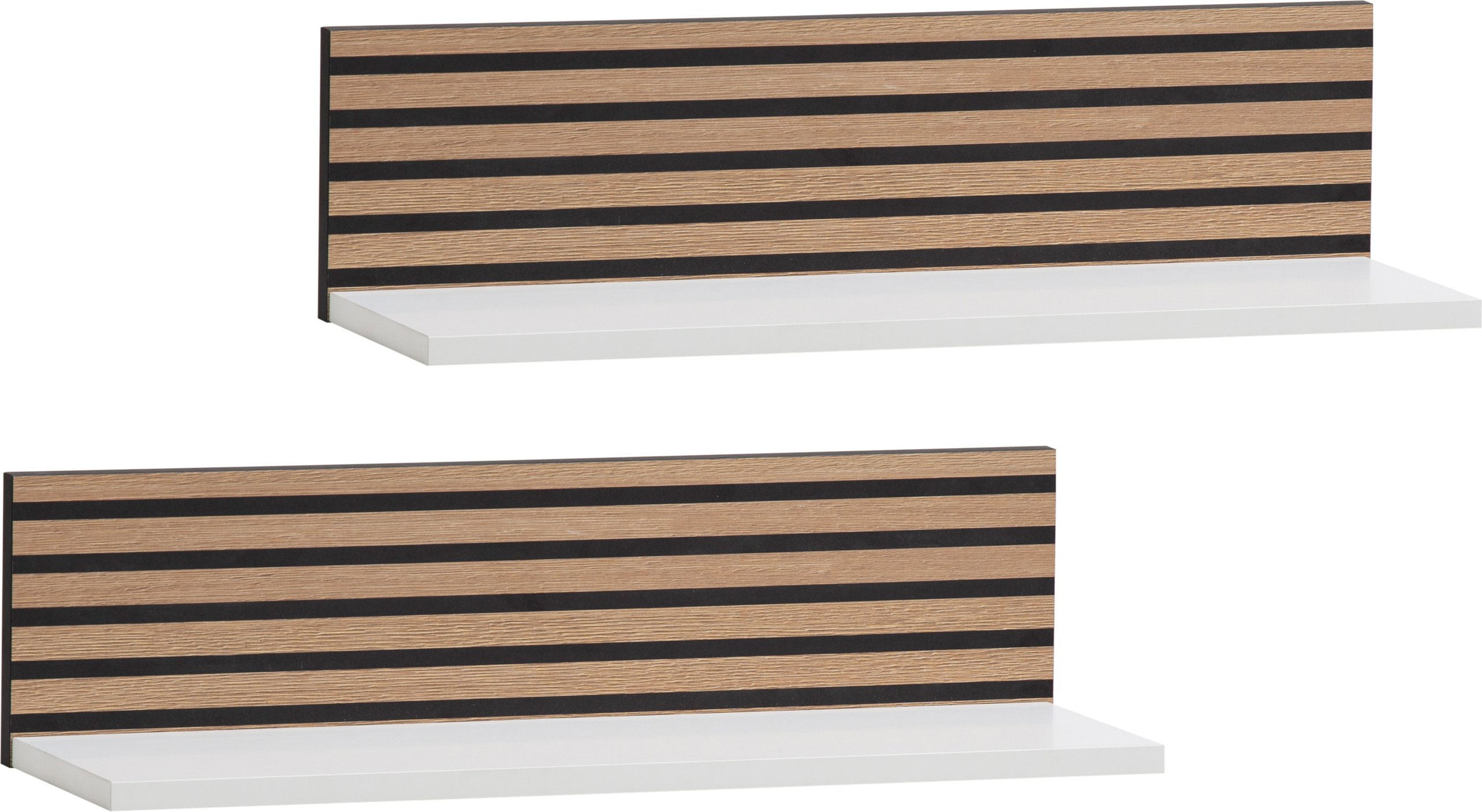 Schildmeyer Wandregal Ryker 2er Set (mattweiß)""