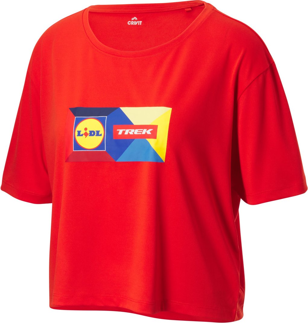Thumbnail - CRIVIT Damen Funktionsshirt (Rot, L (44/46))