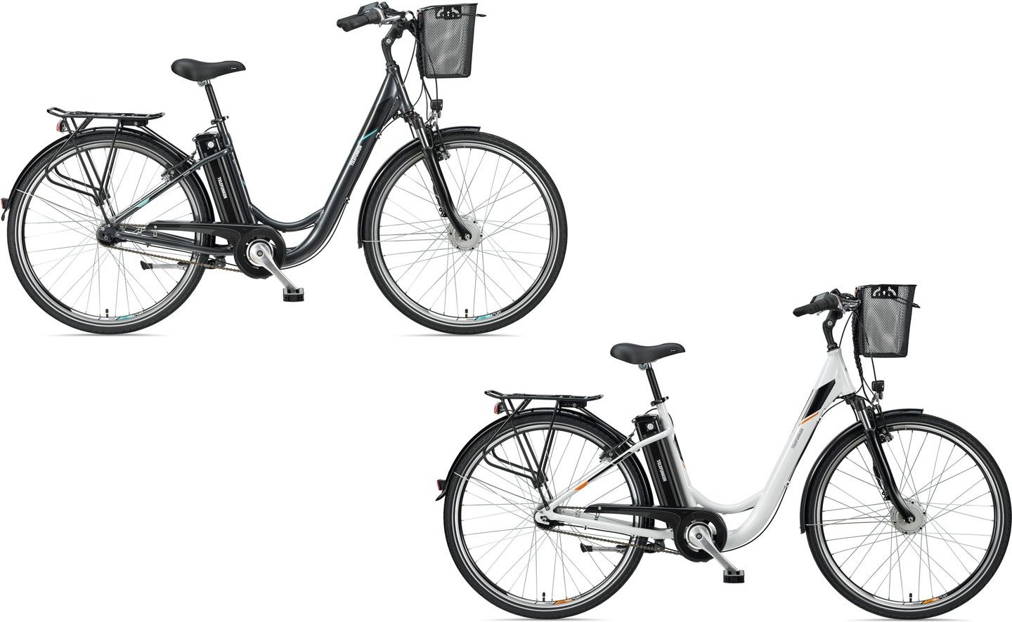 TELEFUNKEN Multitalent RC840 Citybike E-Bike 28 Zoll (Anthrazit)