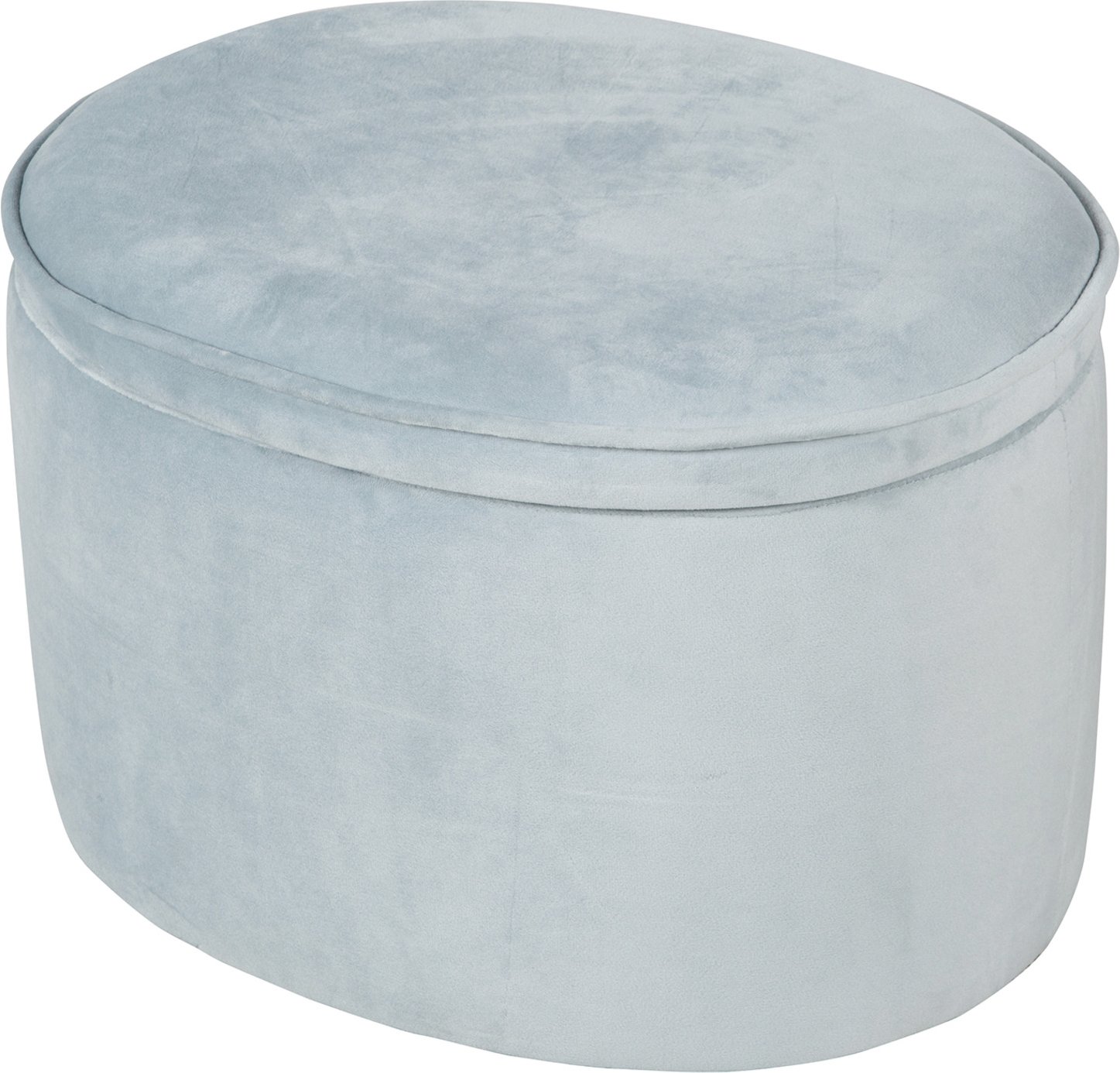 roba Kinderhocker (oval mit Aufbewahrung, Sky)