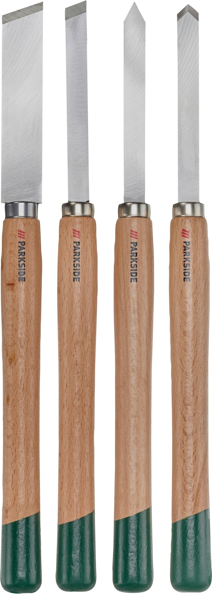 PARKSIDE® Holzschnitzset, Stechbeitelset, Drechselset (Drechselmesser flach)