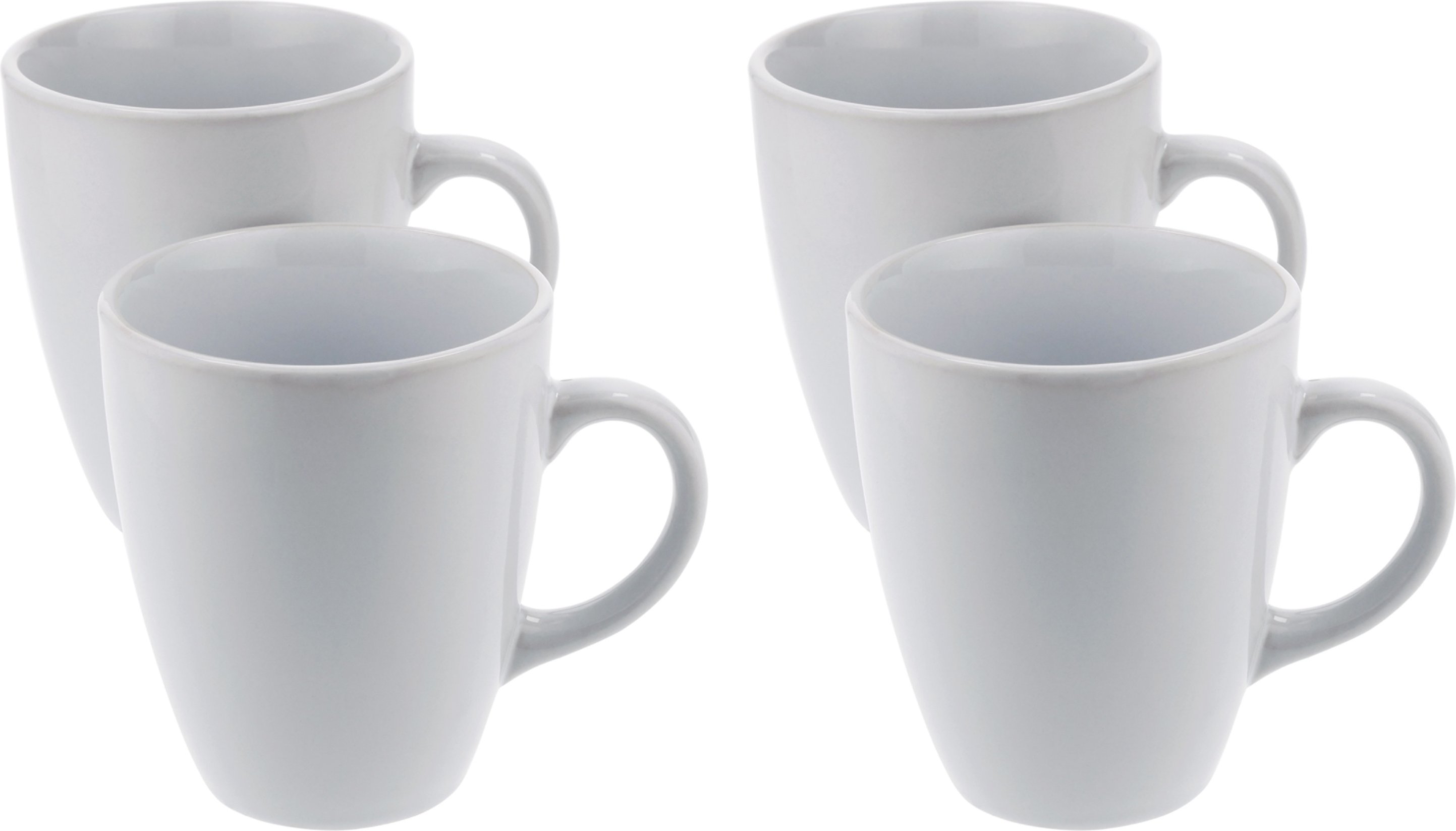SILVERCREST® Tassen 4er Set (Weiß)