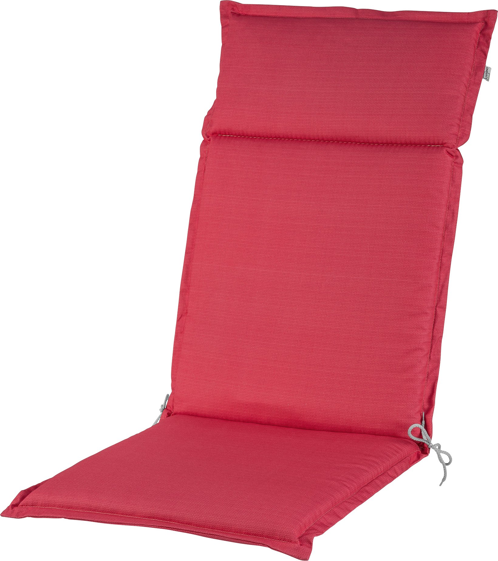 LIVARNO home Polsterauflage Houston Hochlehner Bunt mit Stehsaum 4cm (pink)