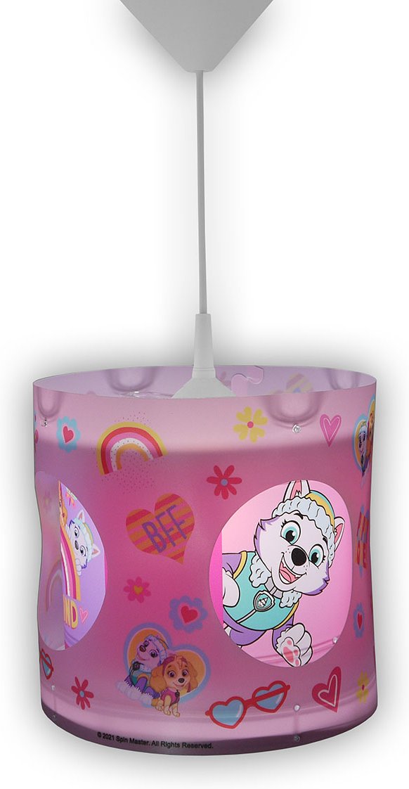 Niermann Dreh-Pendelleuchte Paw Patrol (Rosa)