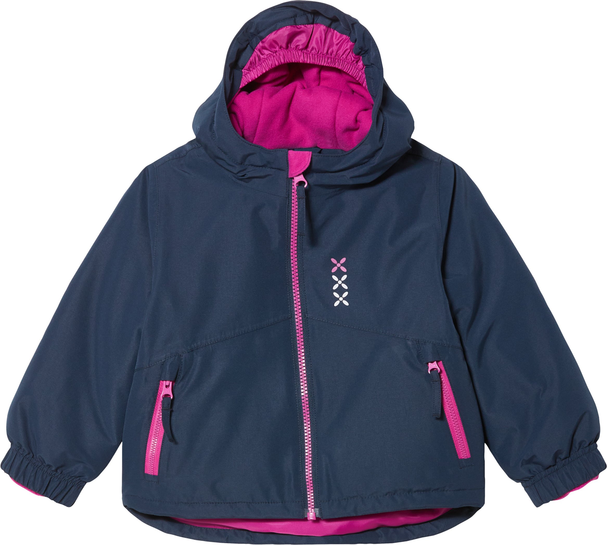 Thumbnail - lupilu® Baby/Kleinkinder Mädchen/Jungen Schneejacke (dunkelblau/pink, 86/92)