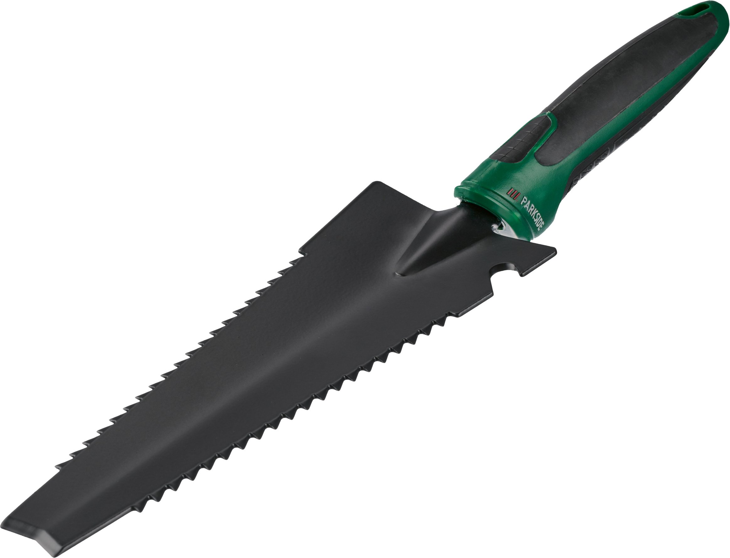 PARKSIDE® Handspaten mit Wurzelsäge / Hippe / Handbeil (Handspaten mit Wurzelsäge)