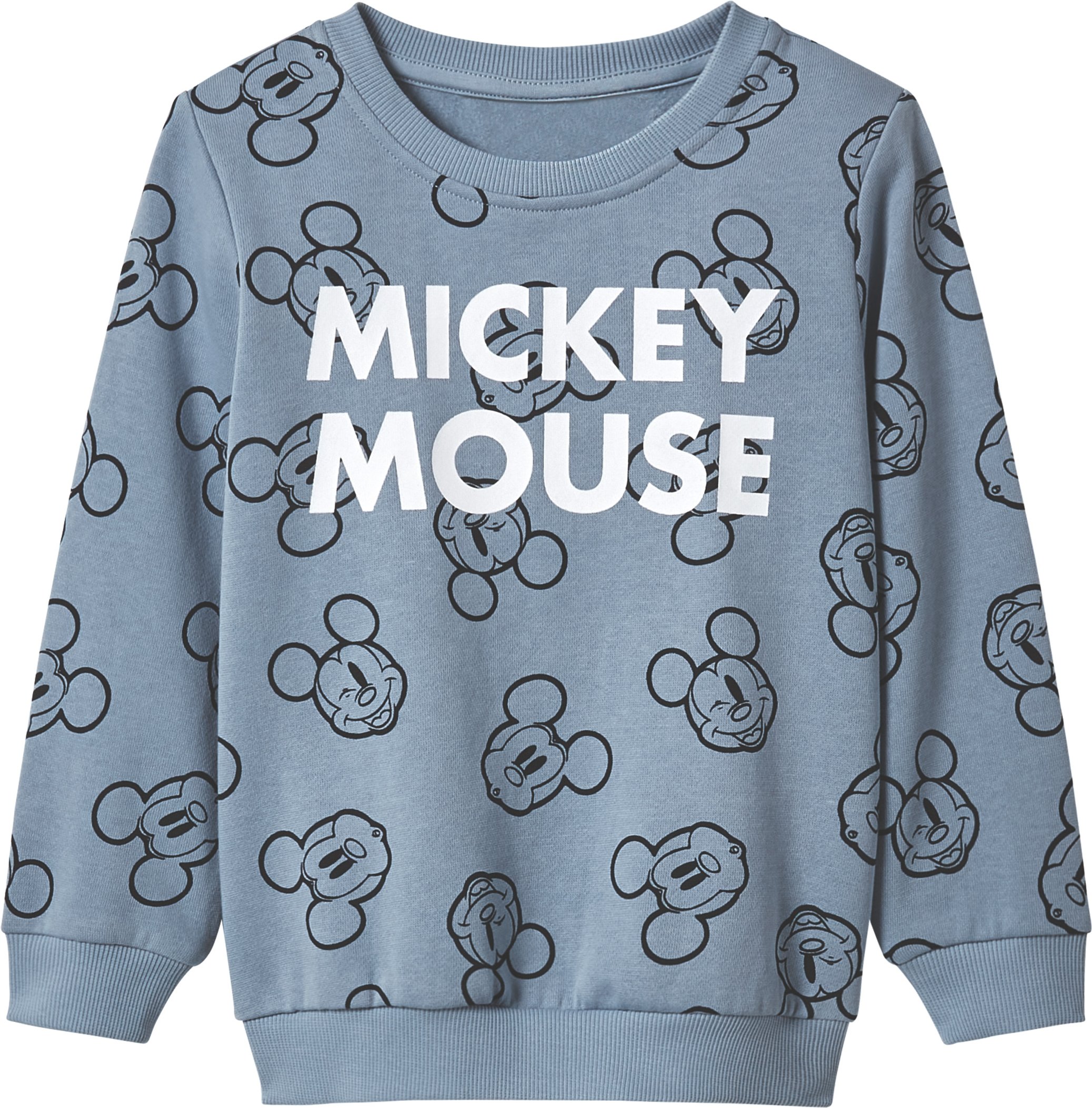 Thumbnail - Kinder-Sweatpullover / Sweathoodie »Mickey Mouse / Spiderman« (hellblau, 98/104)