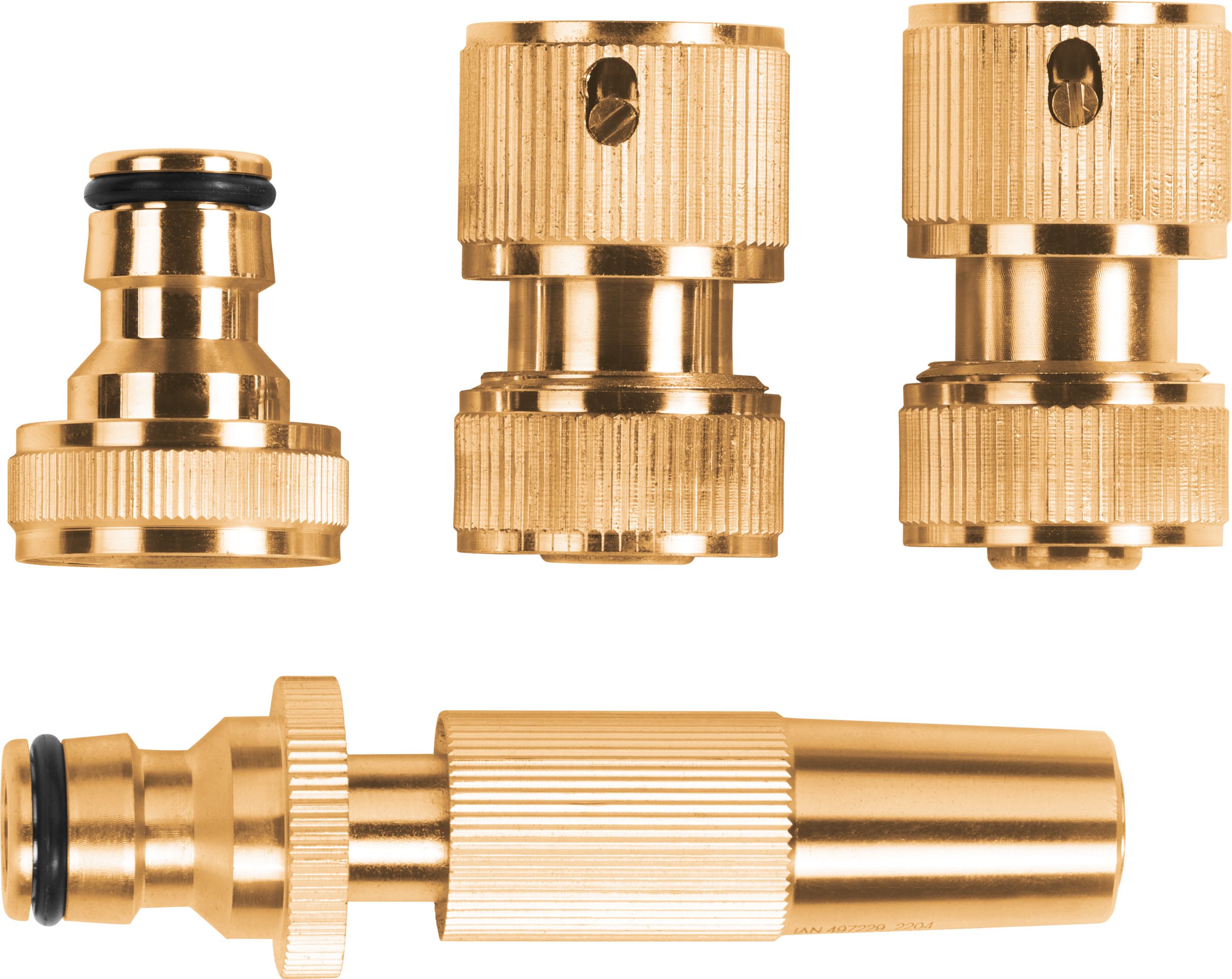 PARKSIDE® Bewässerungssortiment Messing (Basis-Spray-Set 13-15mm)