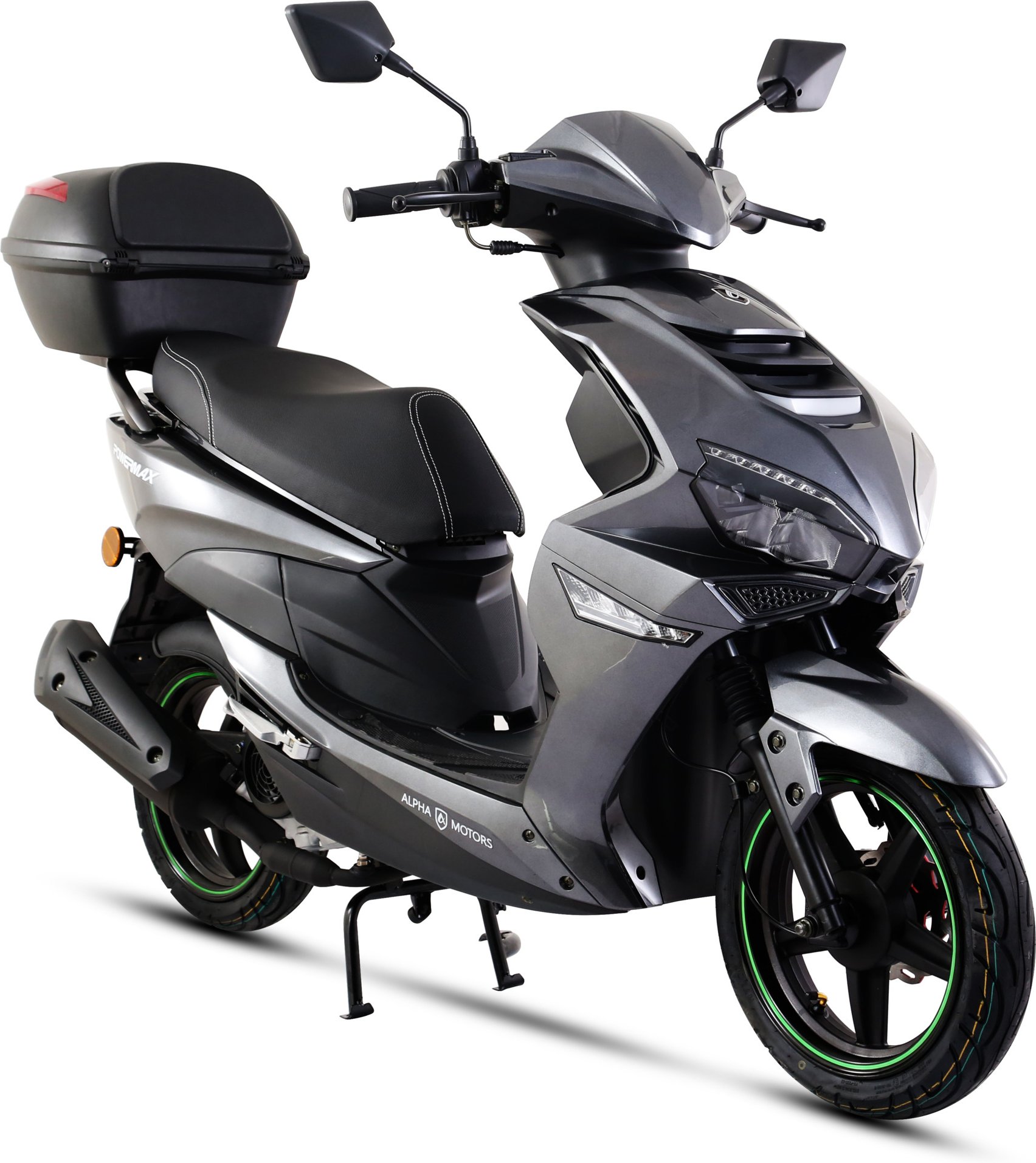 Alpha Motors Motorroller »Powermax« 50 ccm, 45km/h, EURO 5 (mit Topcase)