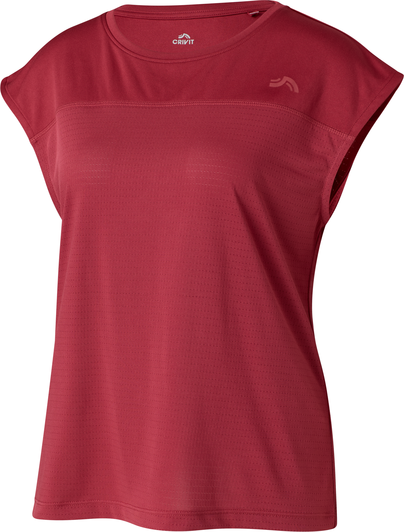 CRIVIT Damen Funktionsshirt, schnelltrocknend (orange, XS(32/34))