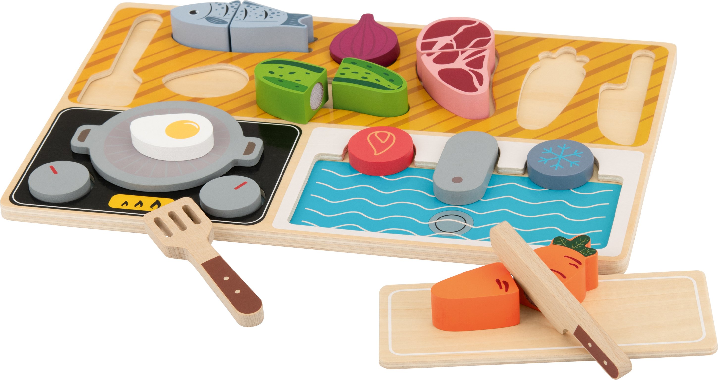 lupilu® Rollenspiel-Puzzle (Kochset)