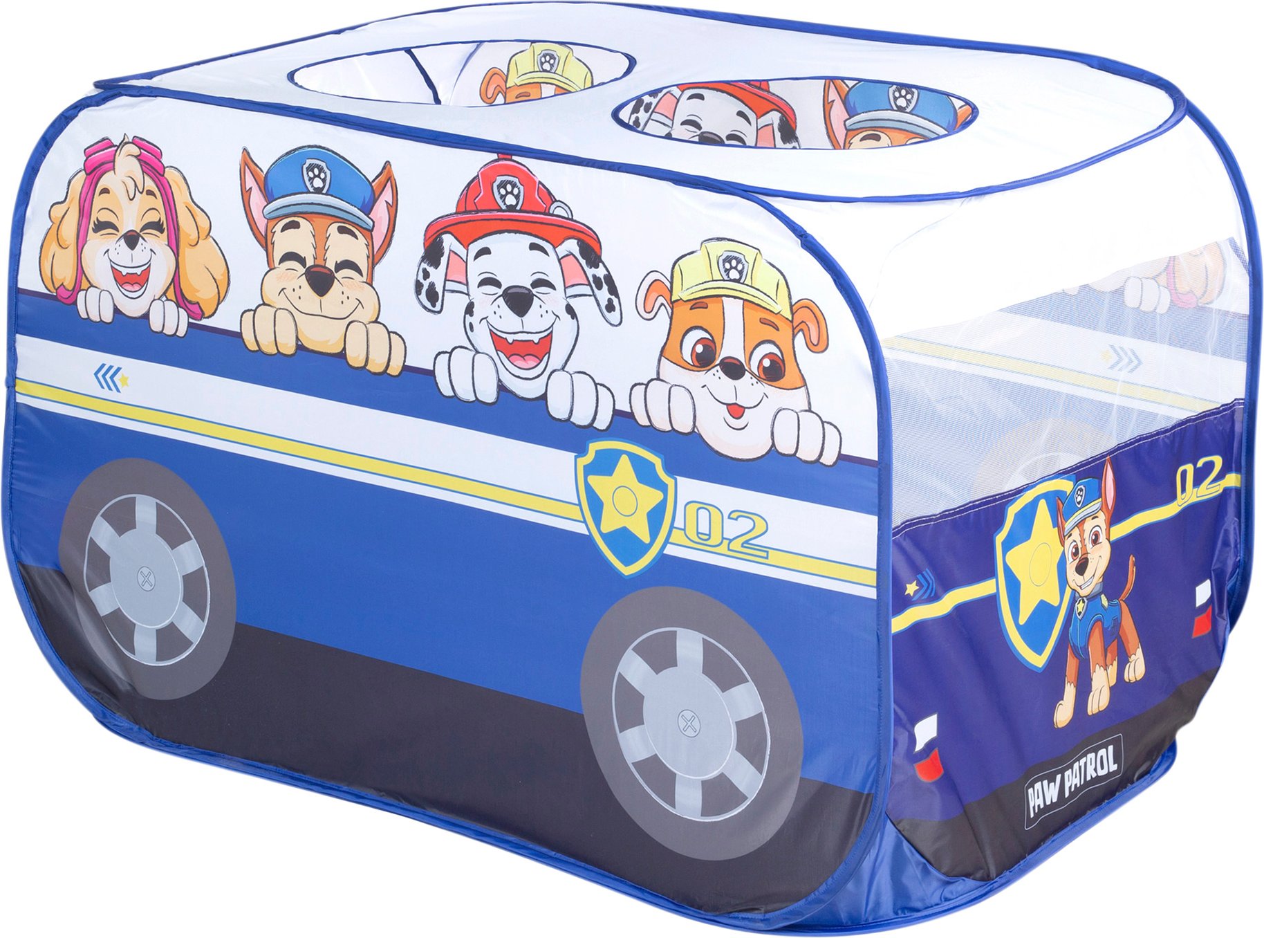roba Pop-Up Spielzelt, in Autoform (Pop Up Spielbus Paw Patrol)