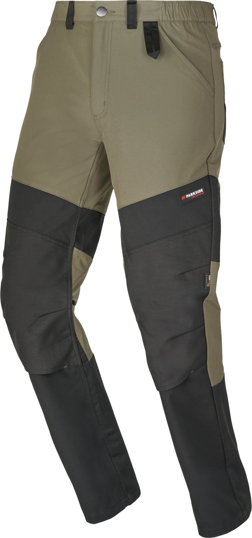 Thumbnail - PARKSIDE PERFORMANCE® Herren Arbeitsbundhose (Braun/Schwarz, 54)