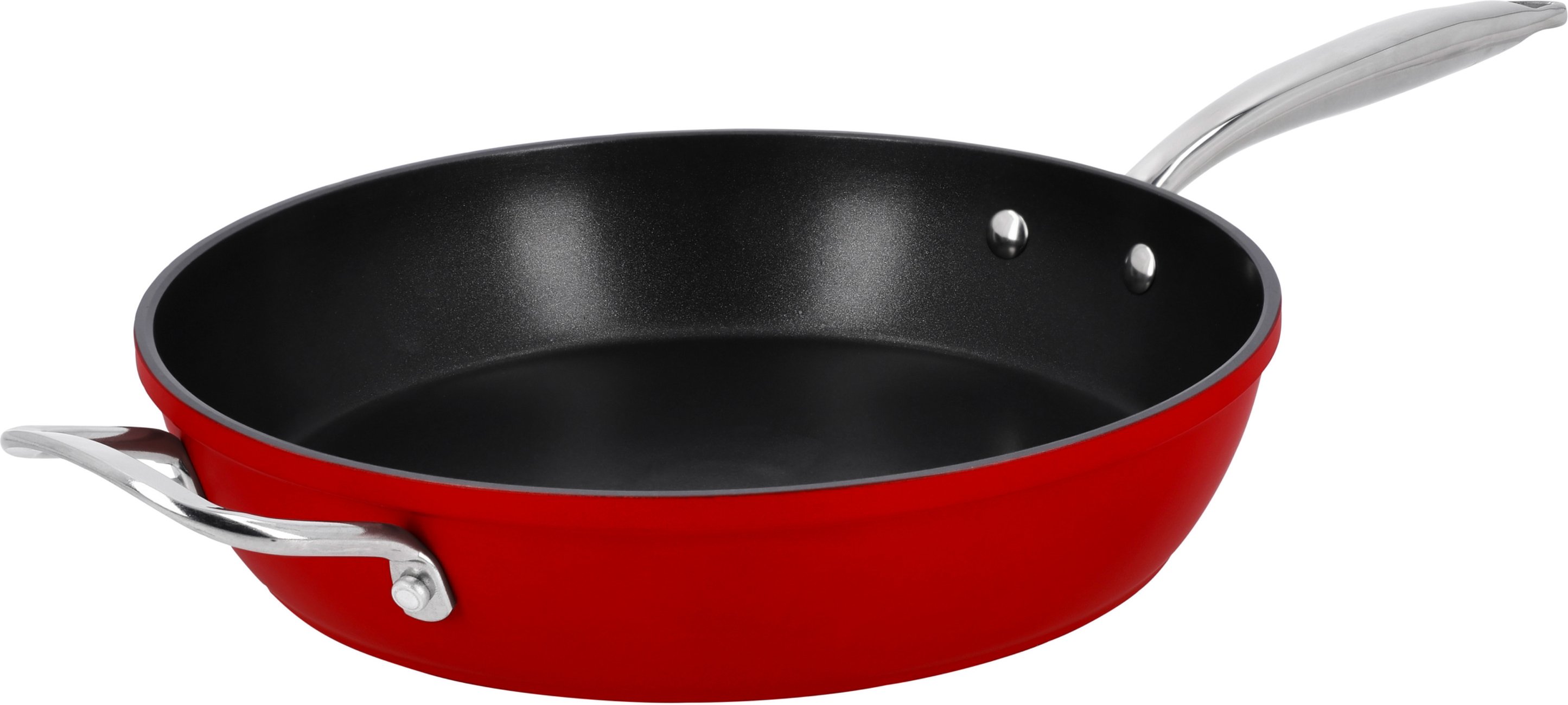 SILVERCREST® Pfanne Alu 28 cm (Rot)