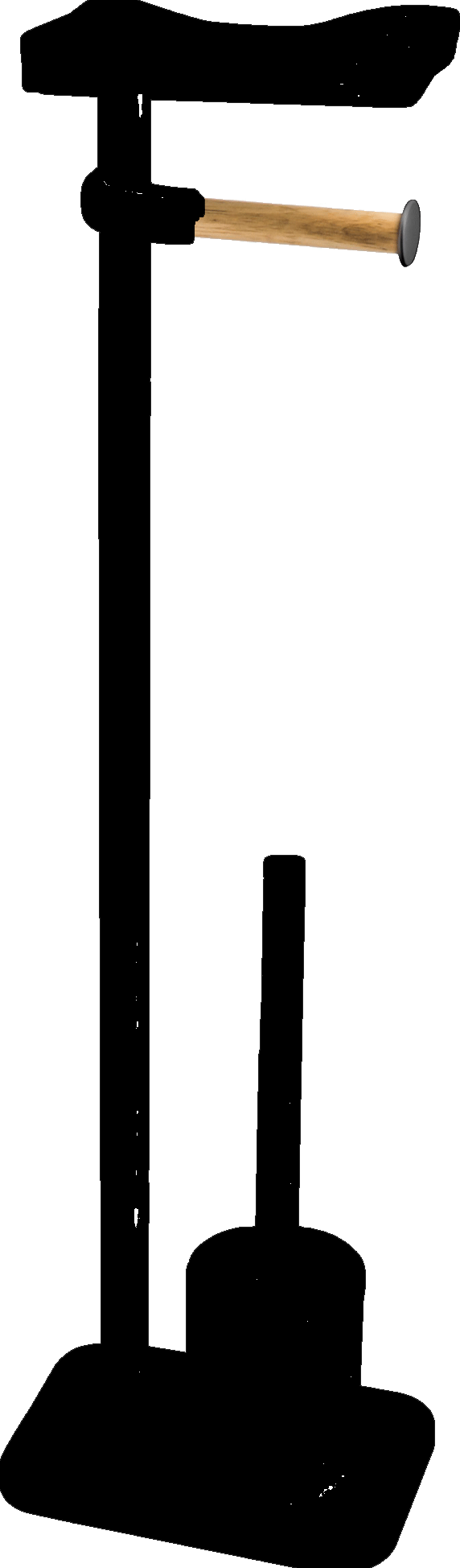 Ridder WC-Garnitur »Albany«, freistehend (schwarz matt)