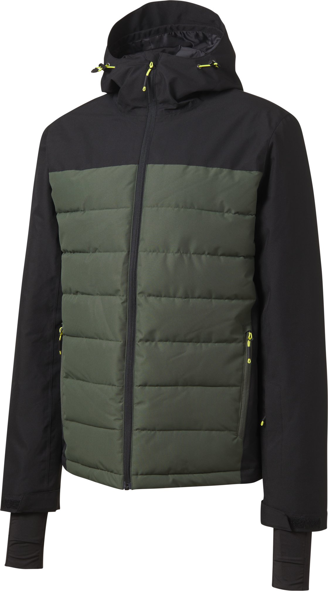 Thumbnail - CRIVIT Herren Skijacke (L(52/54), schwarz/khaki)